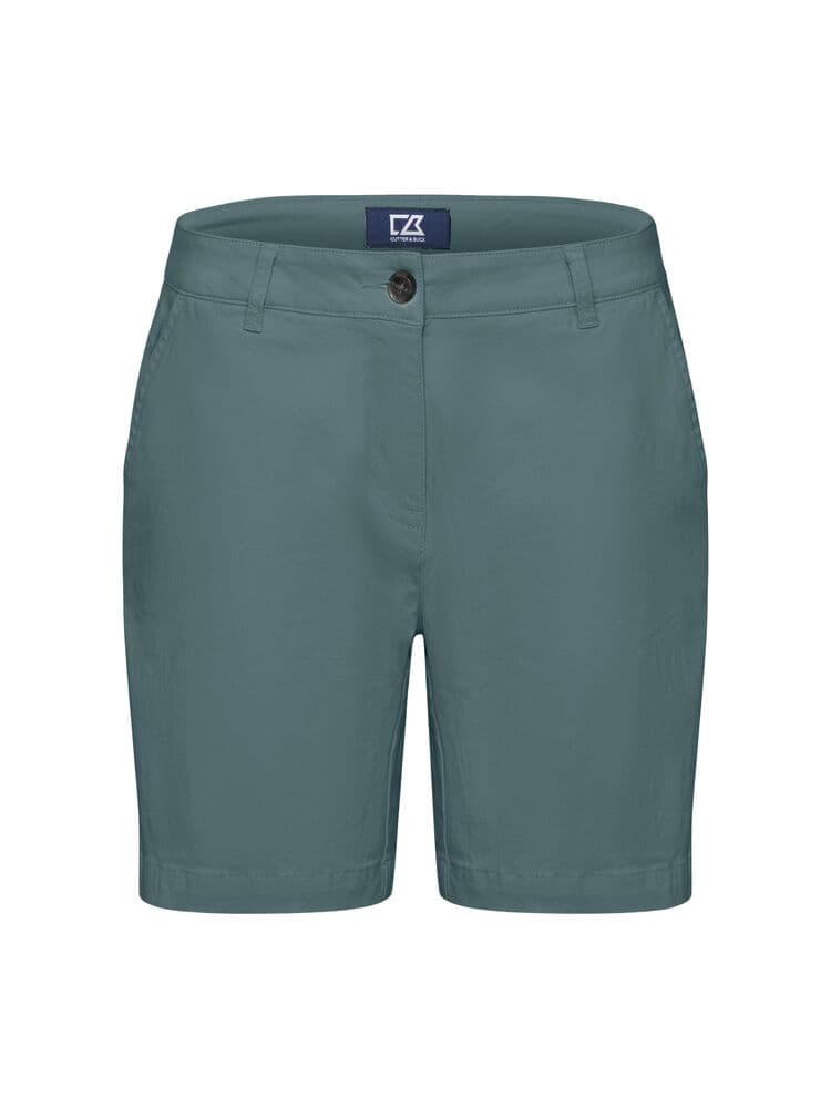 Short Cutter & Buck Edgemont femme coloris Vert pin