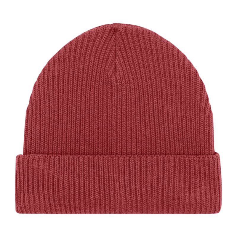 Bonnet Fisherman coloris Rouge terre
