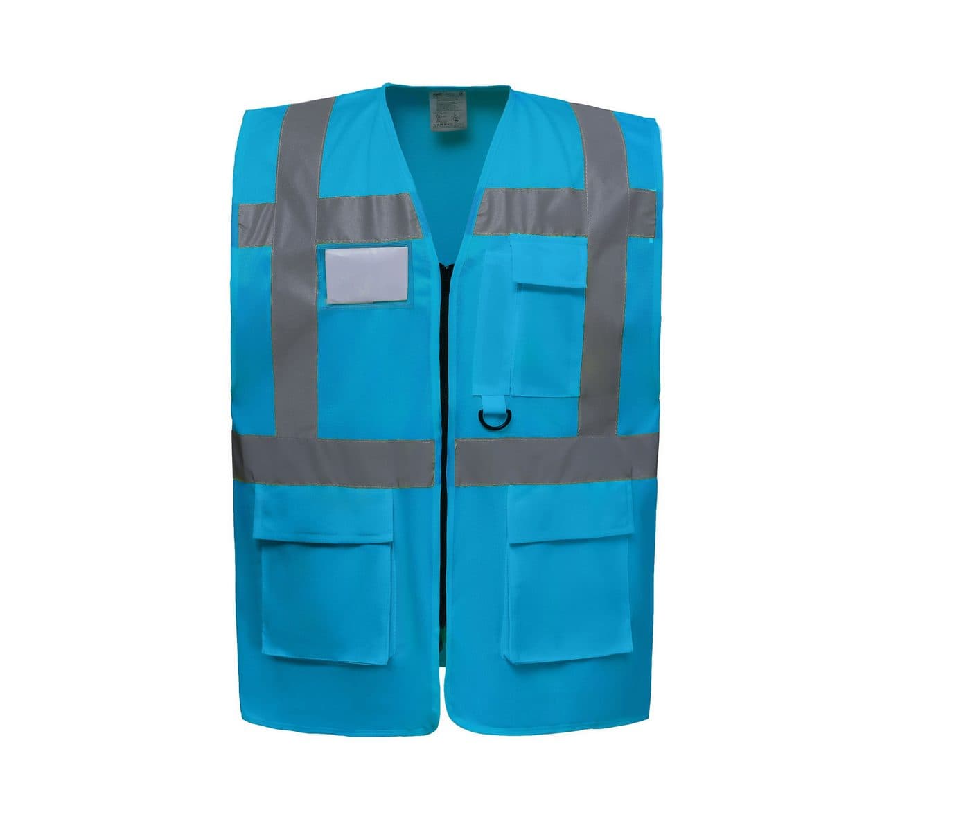 MULTI-FUNCTIONAL EXECUTIVE HI-VIS WAISTCOAT coloris Saphir