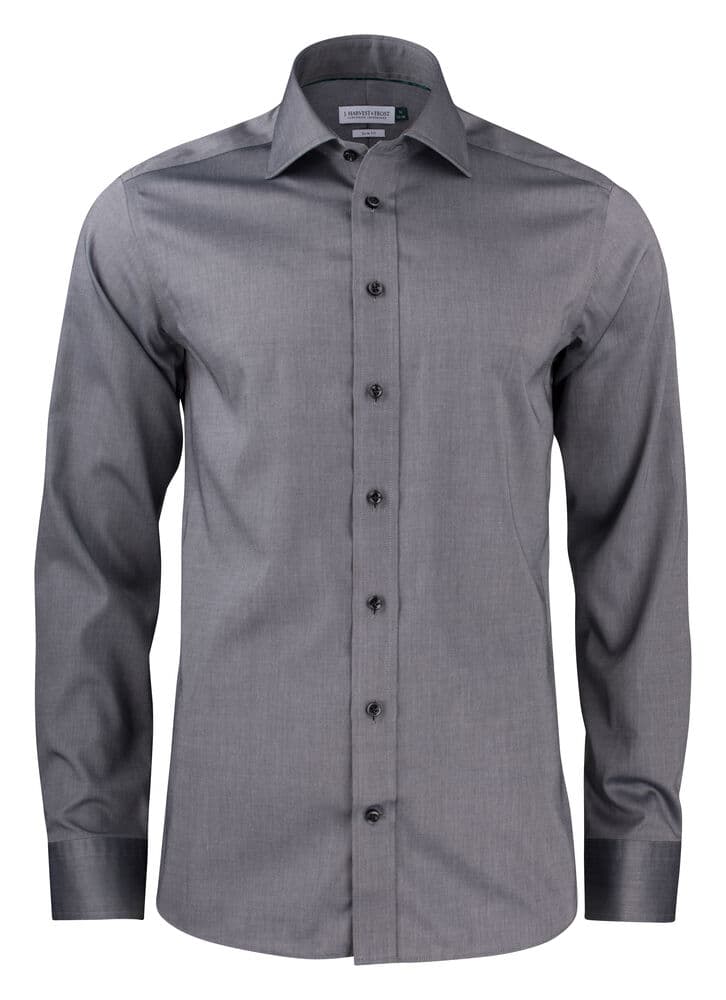 Green Bow 01 Chemise Coupe Slim Hommes coloris Gris
