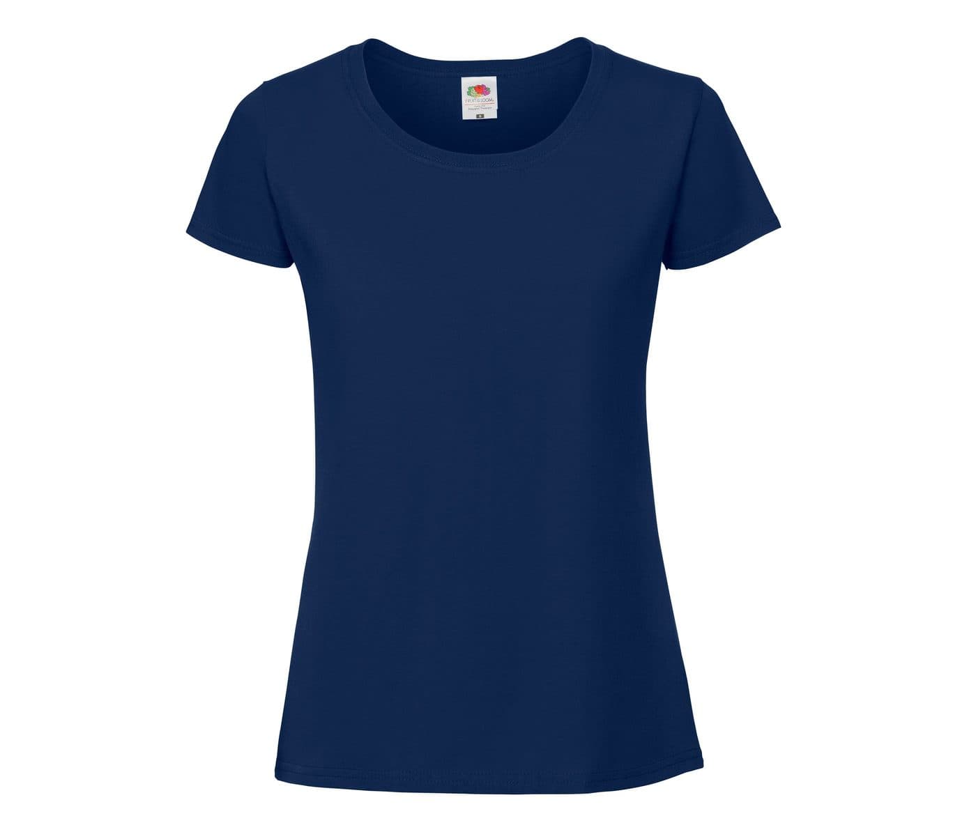 LADIES ICONIC 195 RINGSPUN PREMIUM T coloris Marine