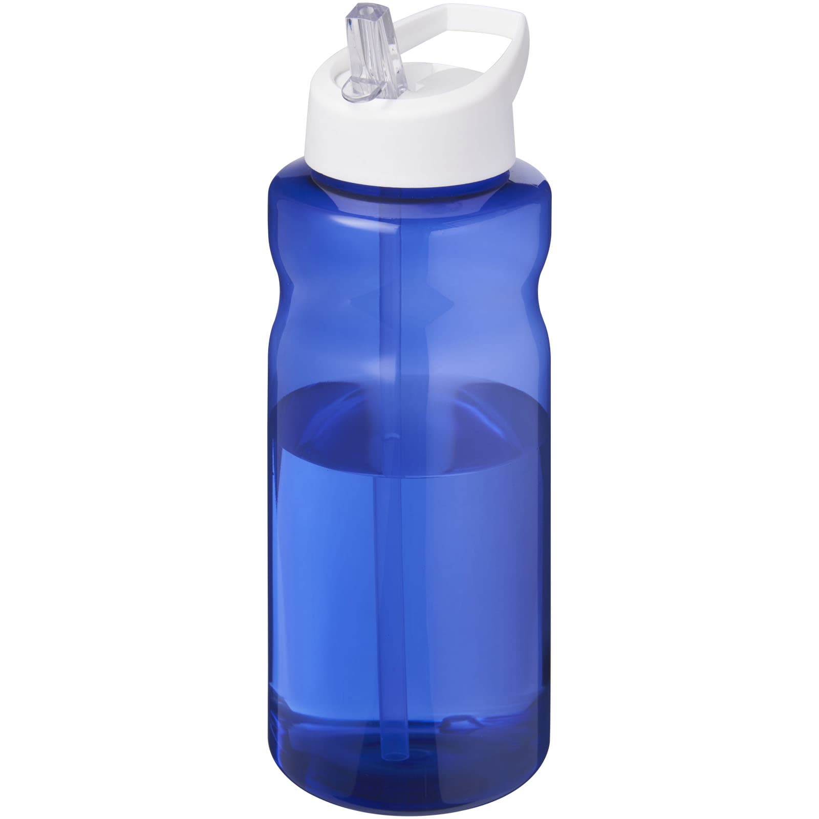 Bouteille de sport H2O Active® Eco Big Base de 1 litre avec couvercle à bec verseur coloris Bleu