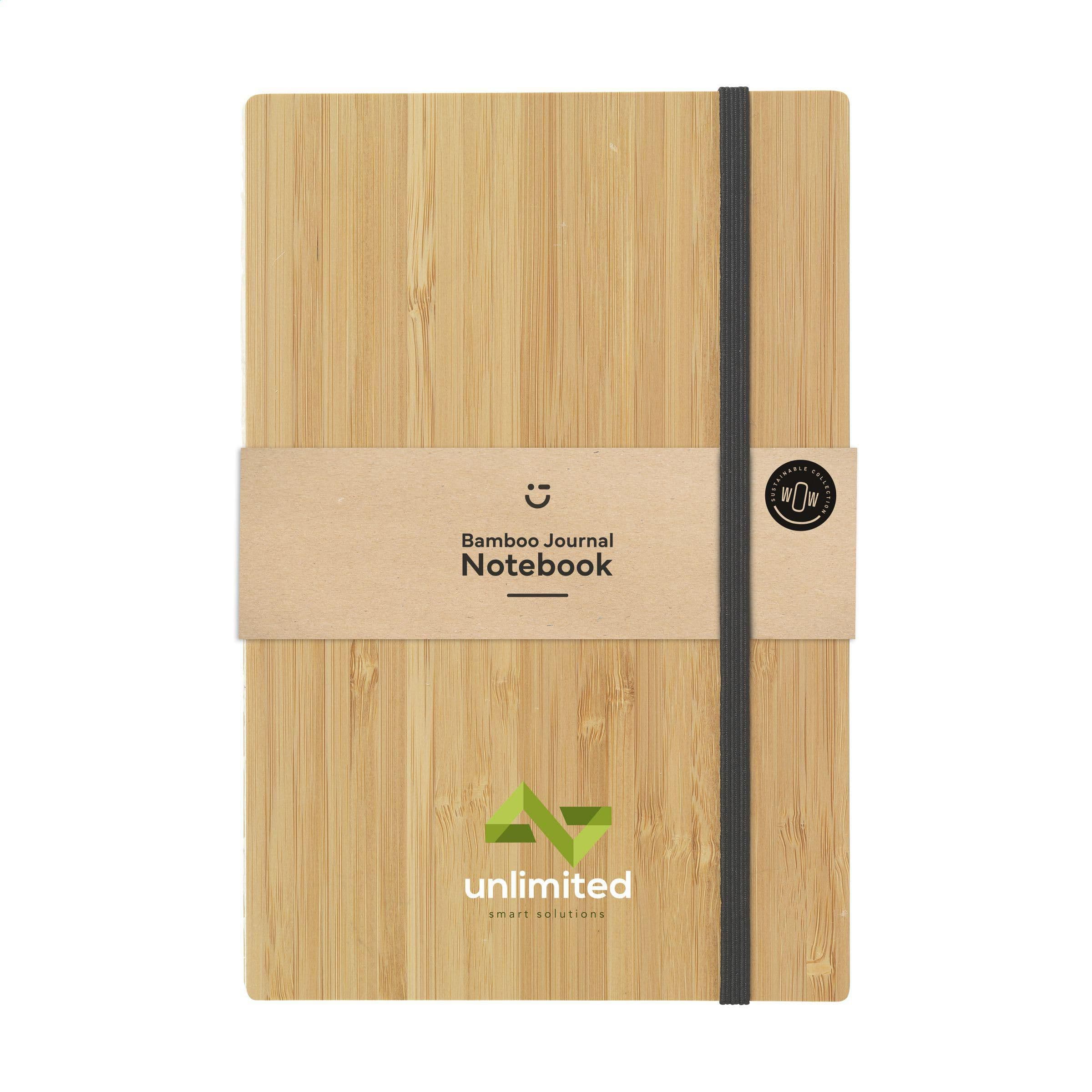 Carnet de notes bambou dos nu A5