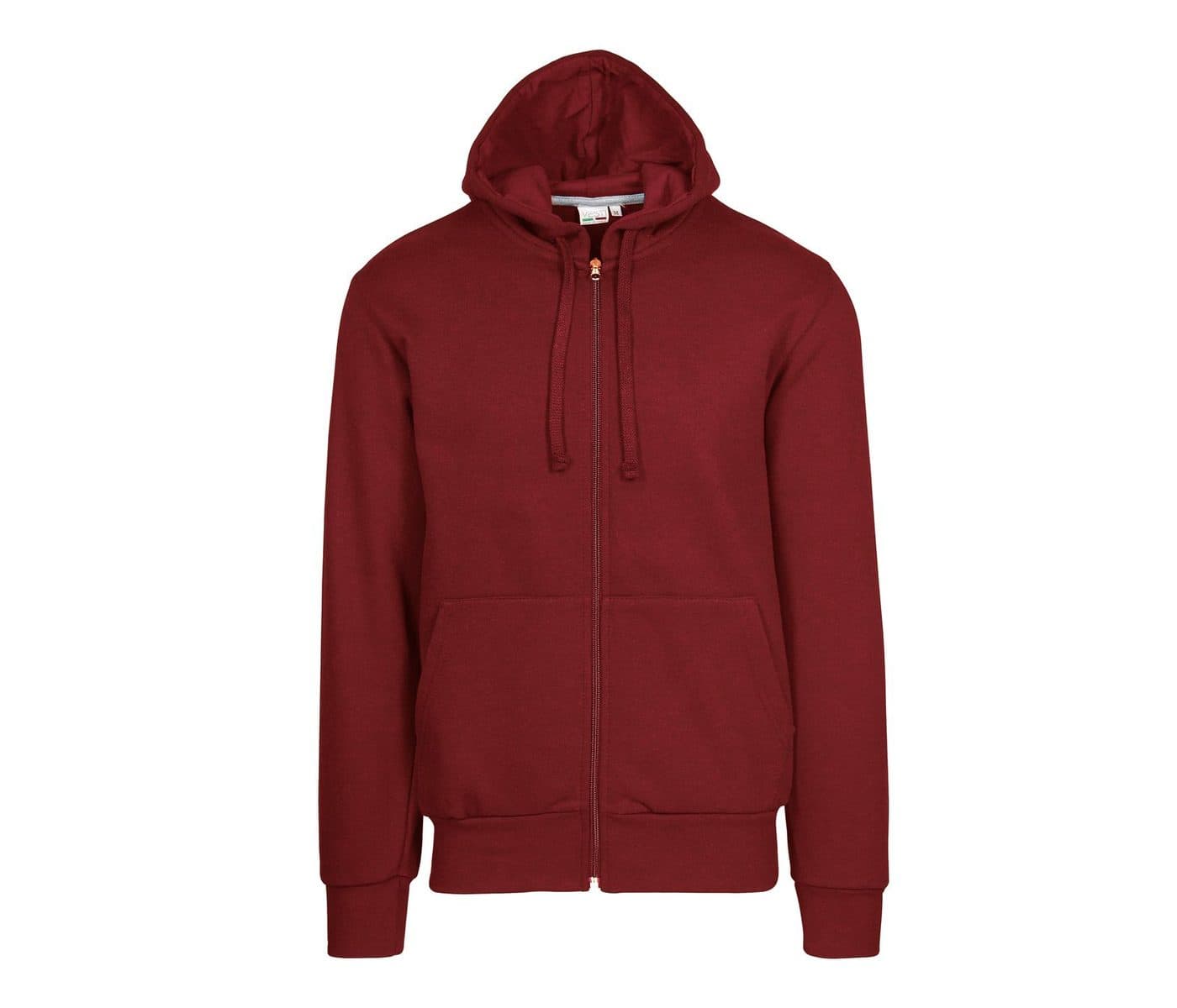 HOODED SWEAT JACKET coloris Bordeaux sport