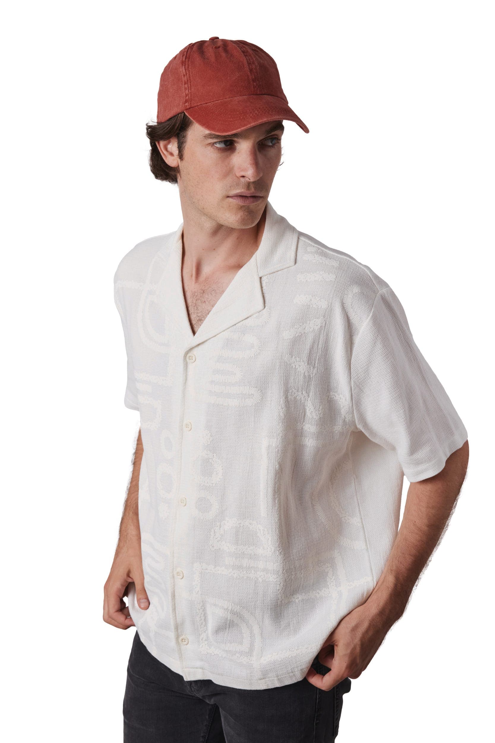 Casquette Vintage - 6 panneaux en situation
