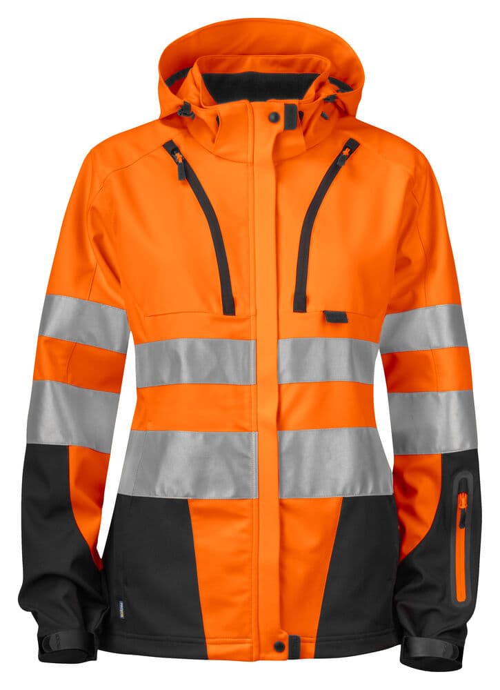 6423 SOFTSHELL SIGNALISATION NON DOUBLÉE EN ISO 20471 CLASSE 3 DAMES