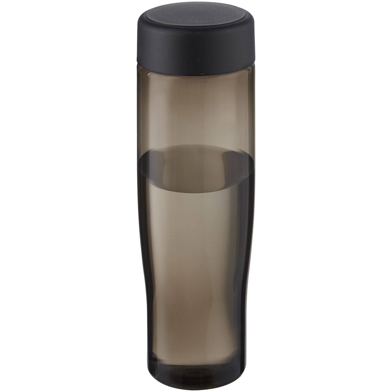 Bouteille d'eau H2O Active® Eco Tempo de 700 ml avec couvercle vissé coloris Noir