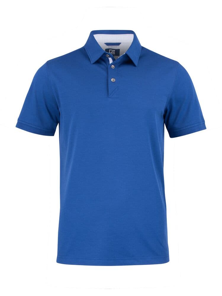 Polo Cutter & Buck Advantage Premium homme coloris Bleu