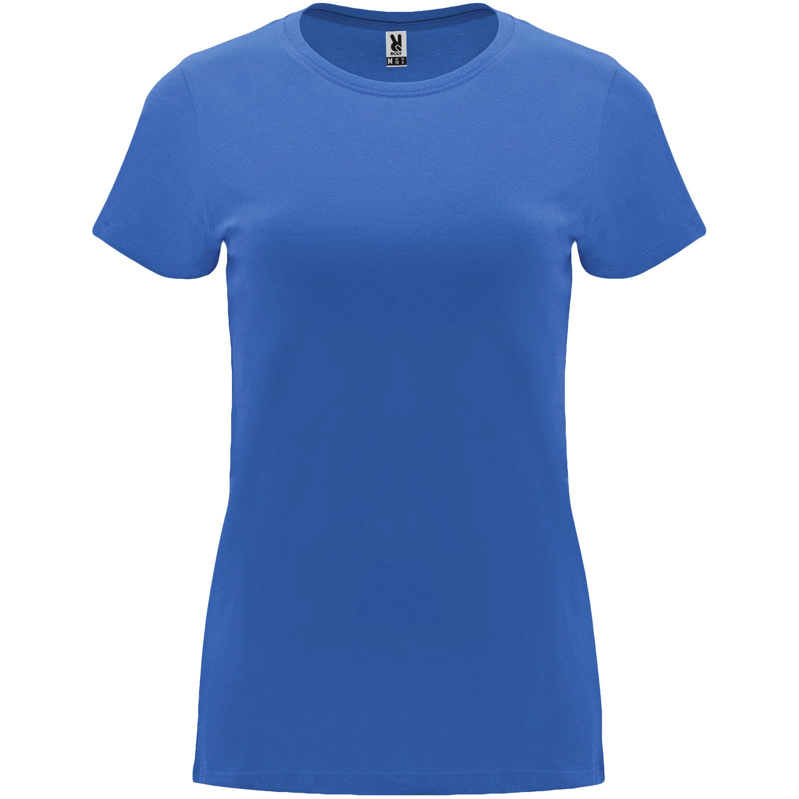 T-shirt de 170 g/m² Capri à manches courtes pour femme coloris Bleu riviera