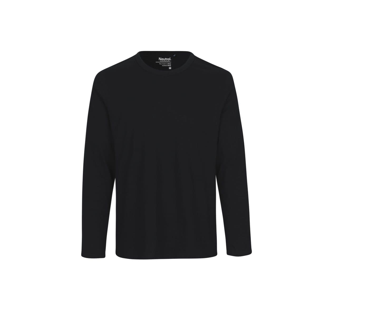 MENS LONG SLEEVE TEE-SHIRT coloris Noir