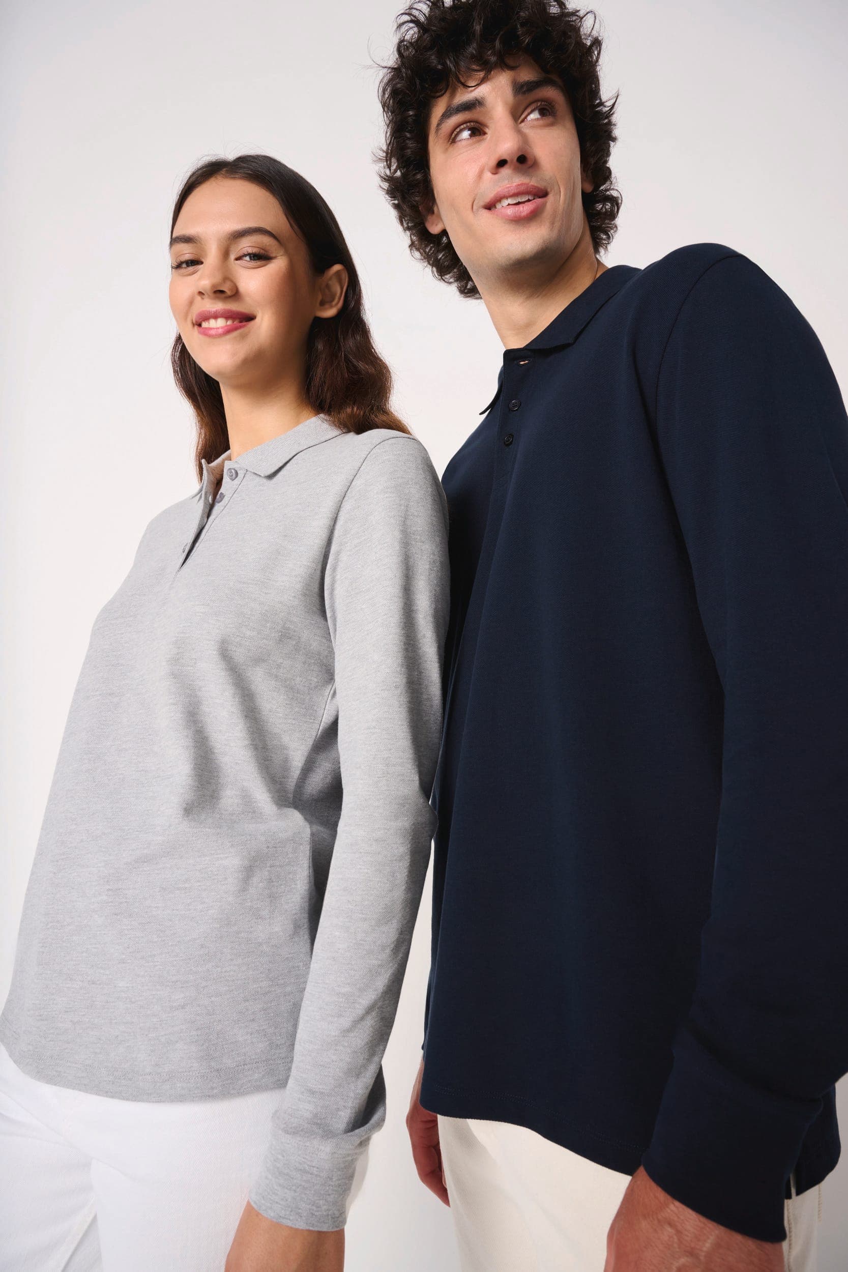 Polo piqué LSL femme en situation