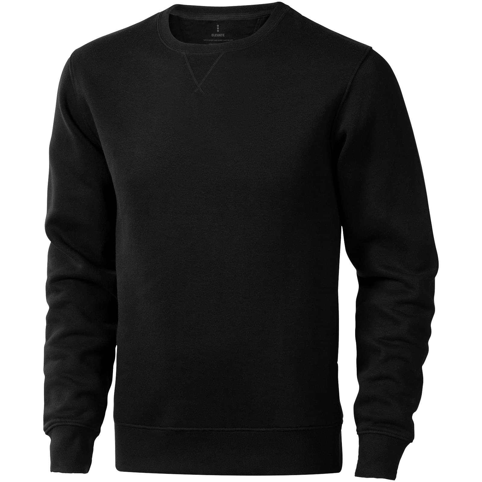 Sweat shirt ras du cou unisexe de 300 g/m² Arora coloris Noir