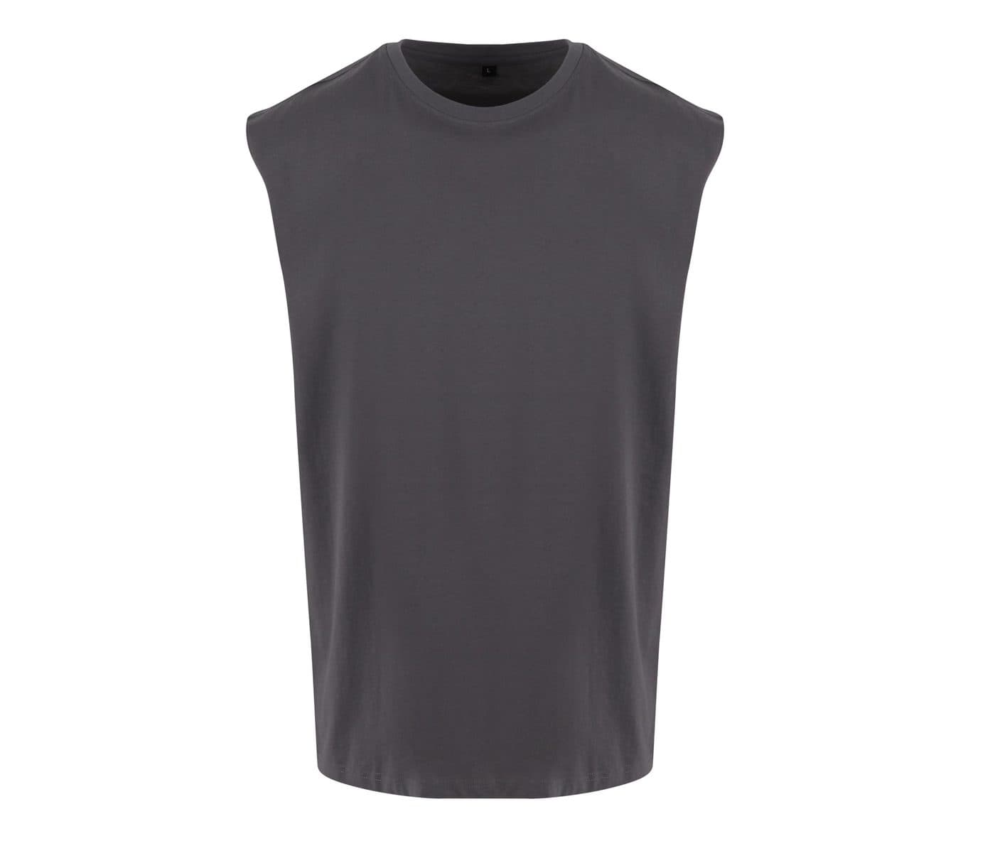 SLEEVELESS TEE coloris Gris magnétique