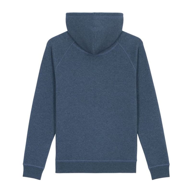 Sider unisex side pocket hoodie  coloris Bleu chiné foncé