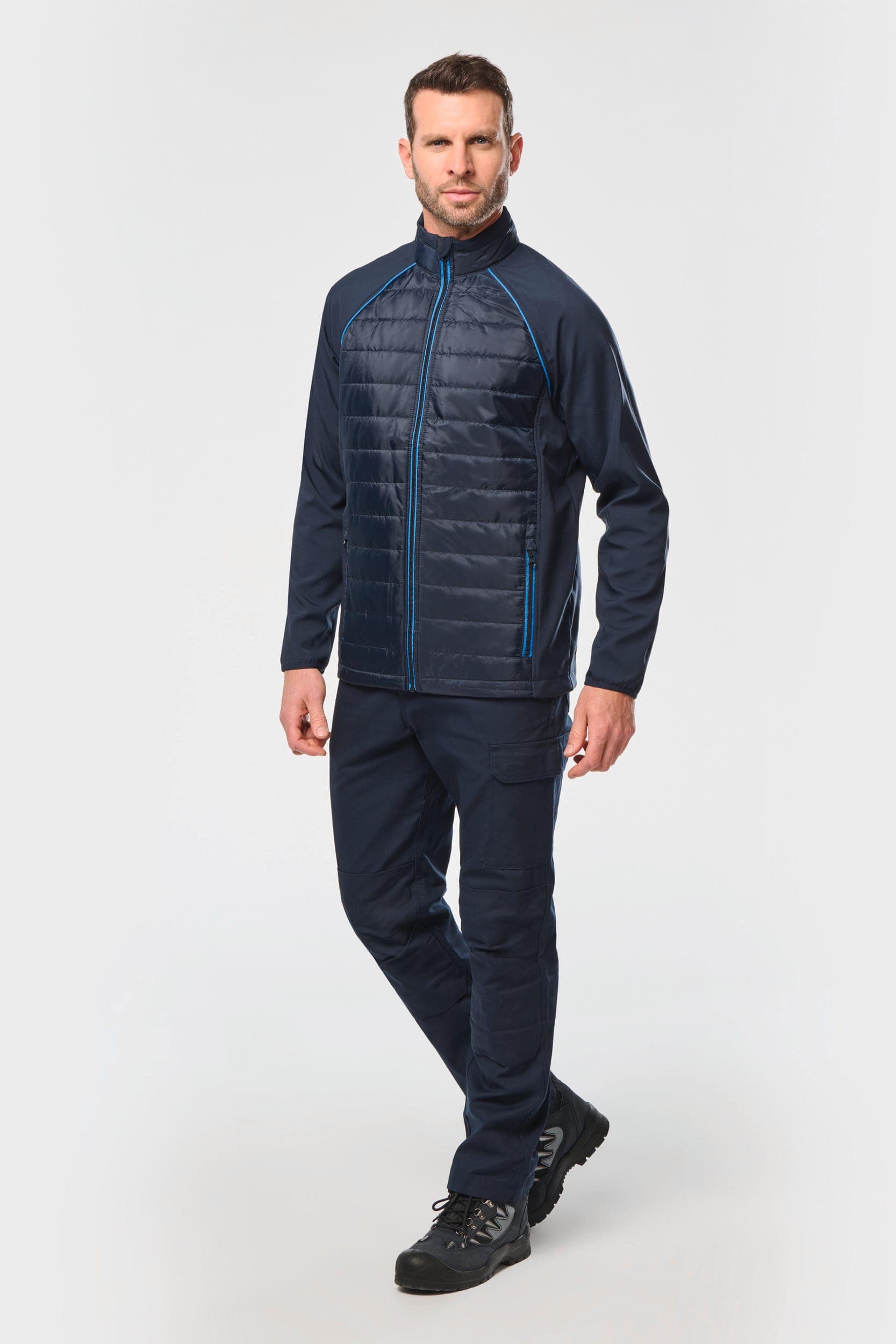 Veste Day To Day bi-matière unisexe en situation