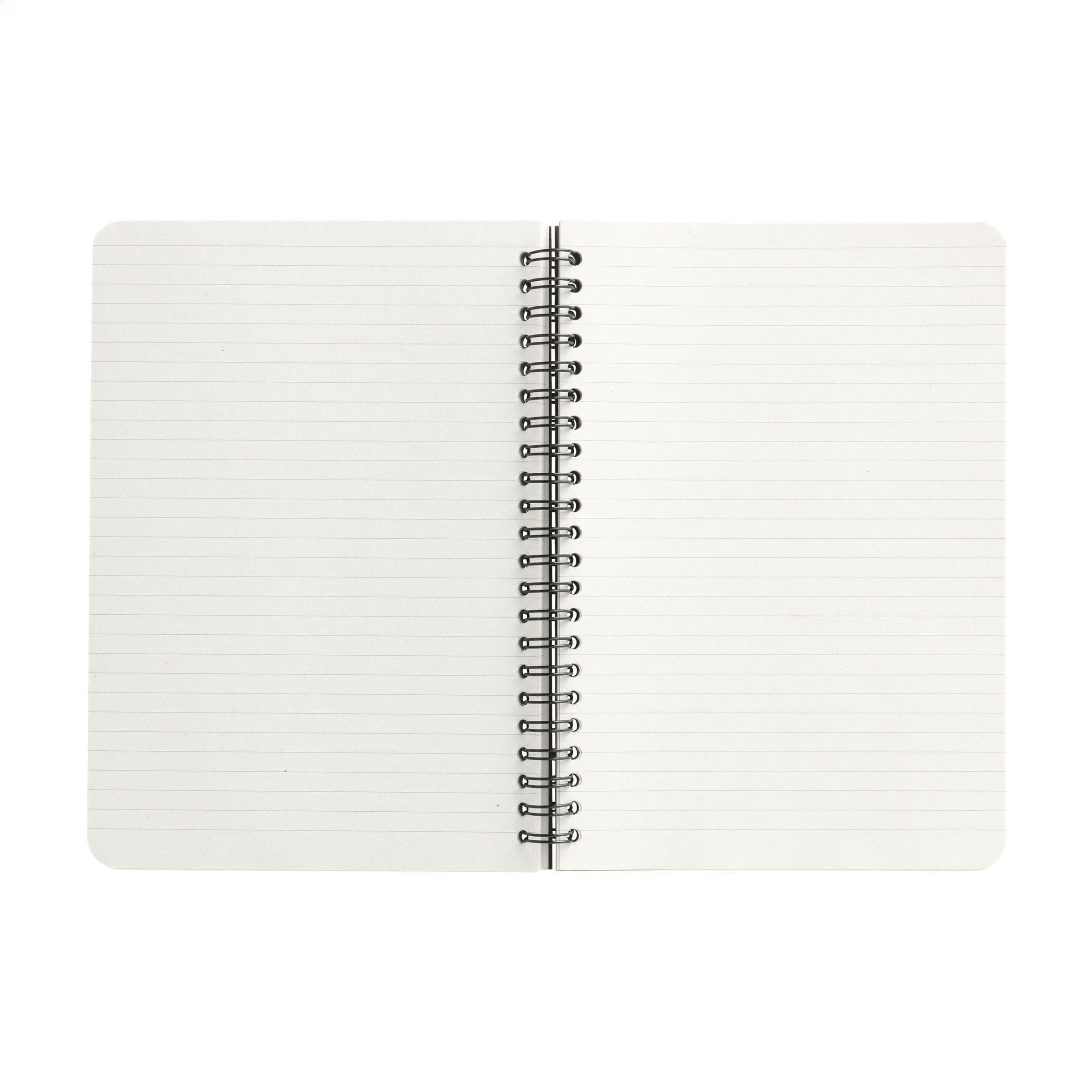 Carnet de notes Coffee Wire-O A5 en situation