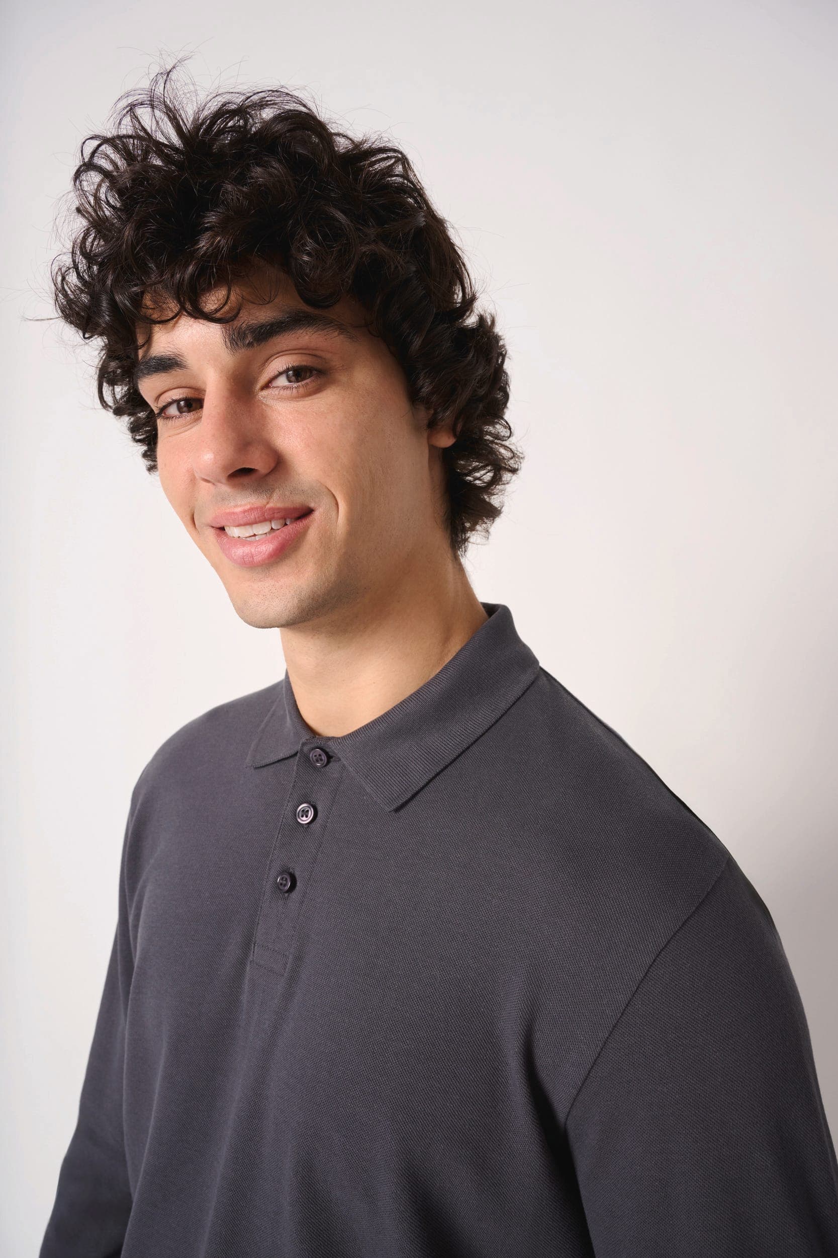 Polo piqué LSL homme en situation