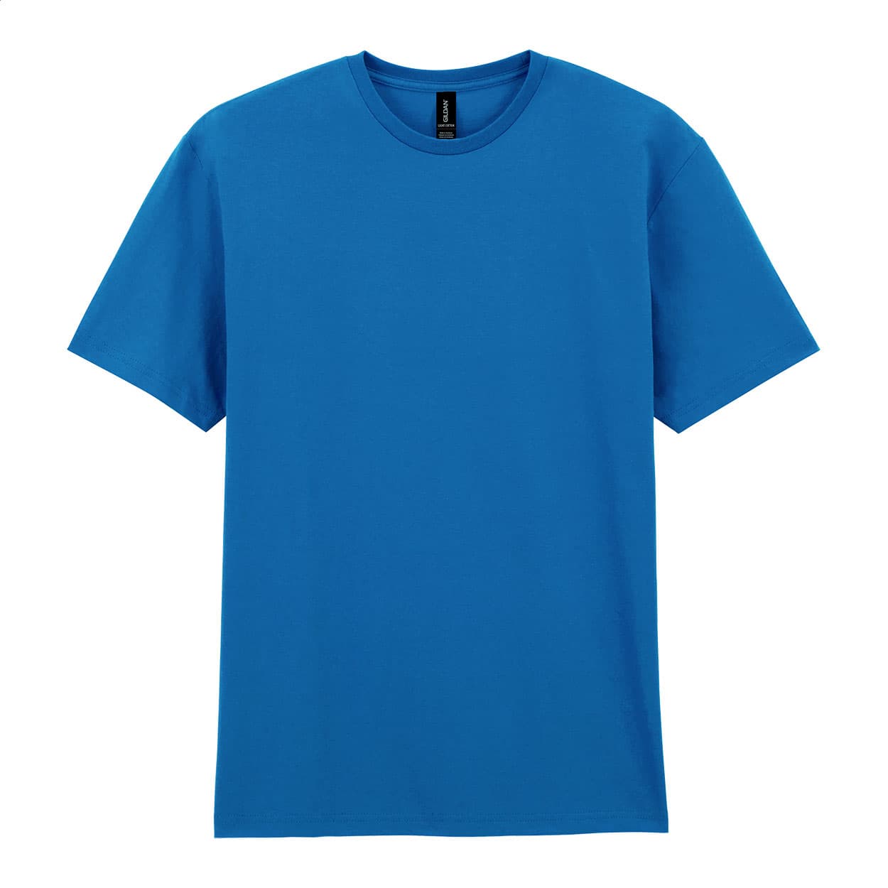 T-shirt léger en coton coloris Bleu