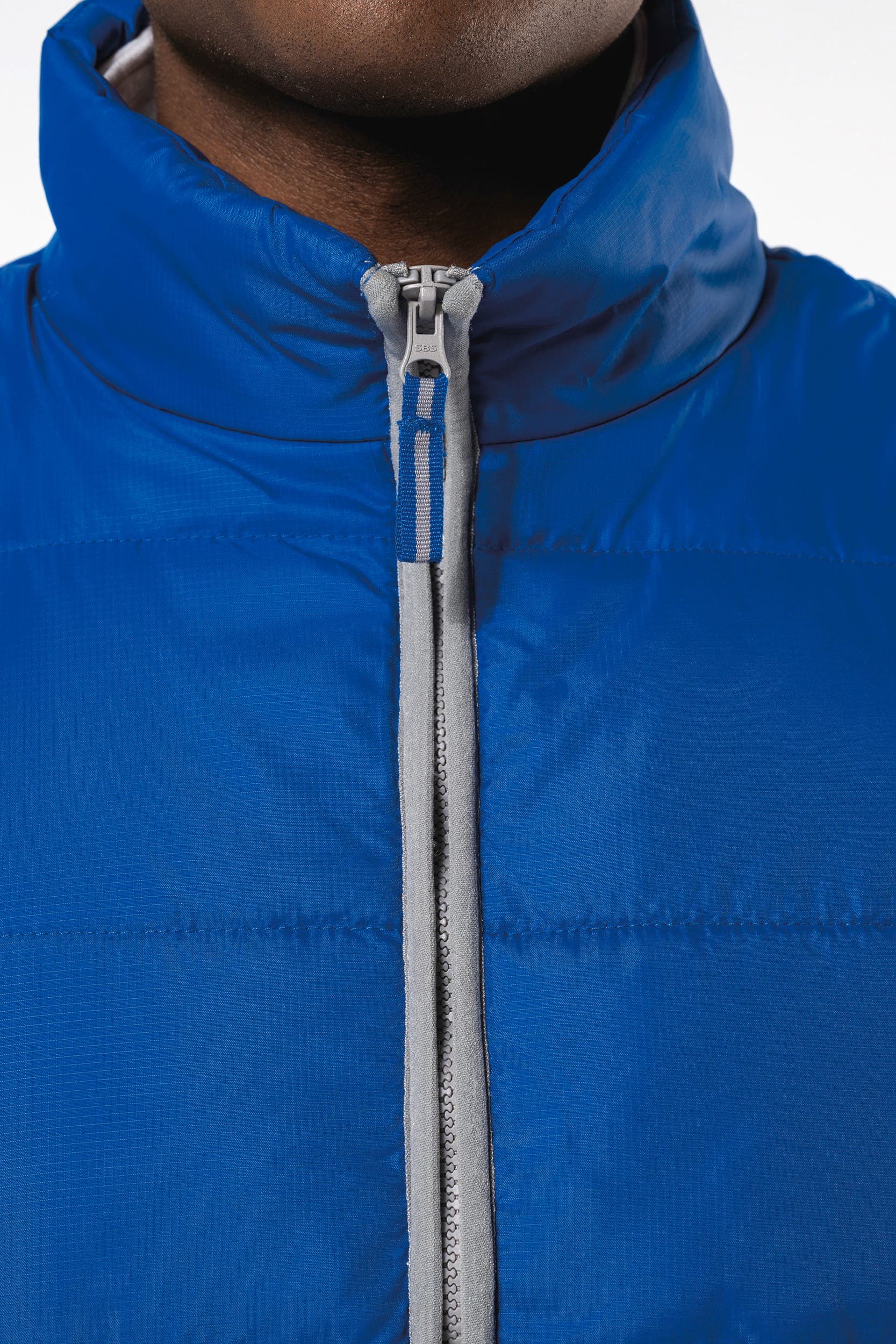 Bodywarmer matelassé unisexe en situation