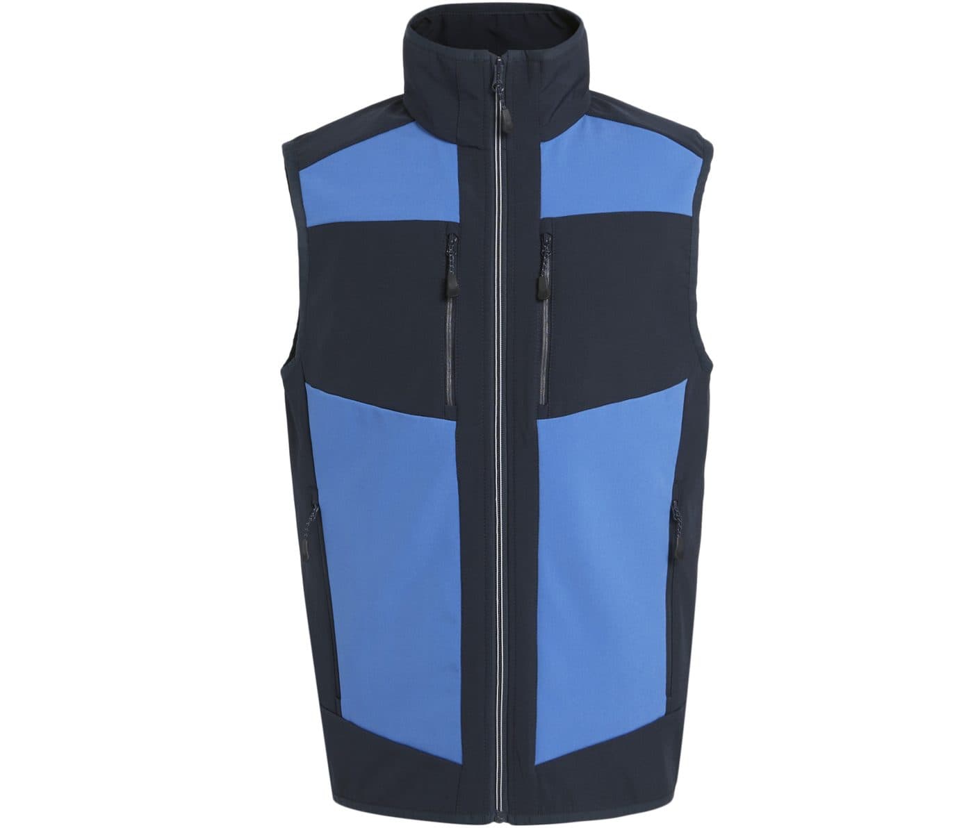 E-VOLVE SOFTSHELL BODYWARMER coloris Bleu soutenu / Marine