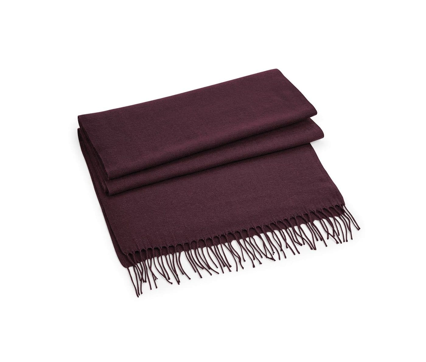CLASSIC WOVEN SCARF coloris Bordeaux