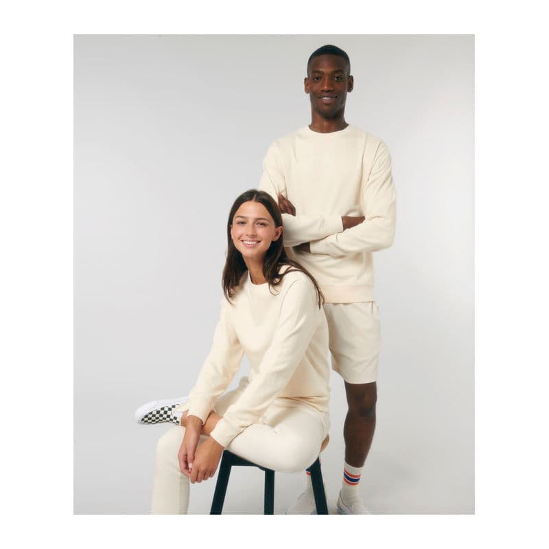 Matcher unisex medium fit sweatshirt coloris Naturel brut