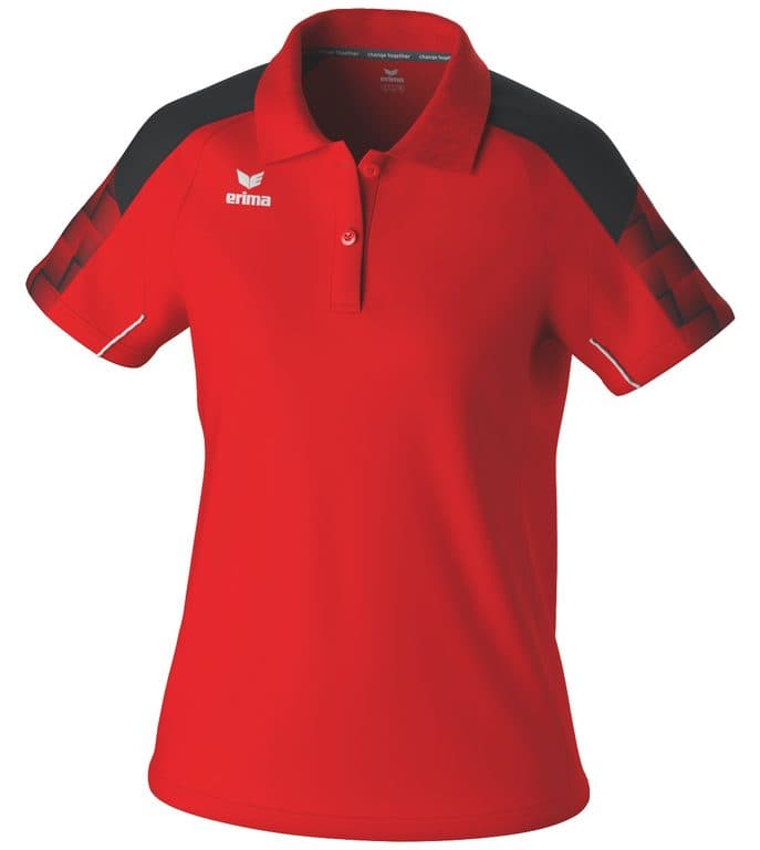 Polo EVO STAR coloris Rouge / Noir