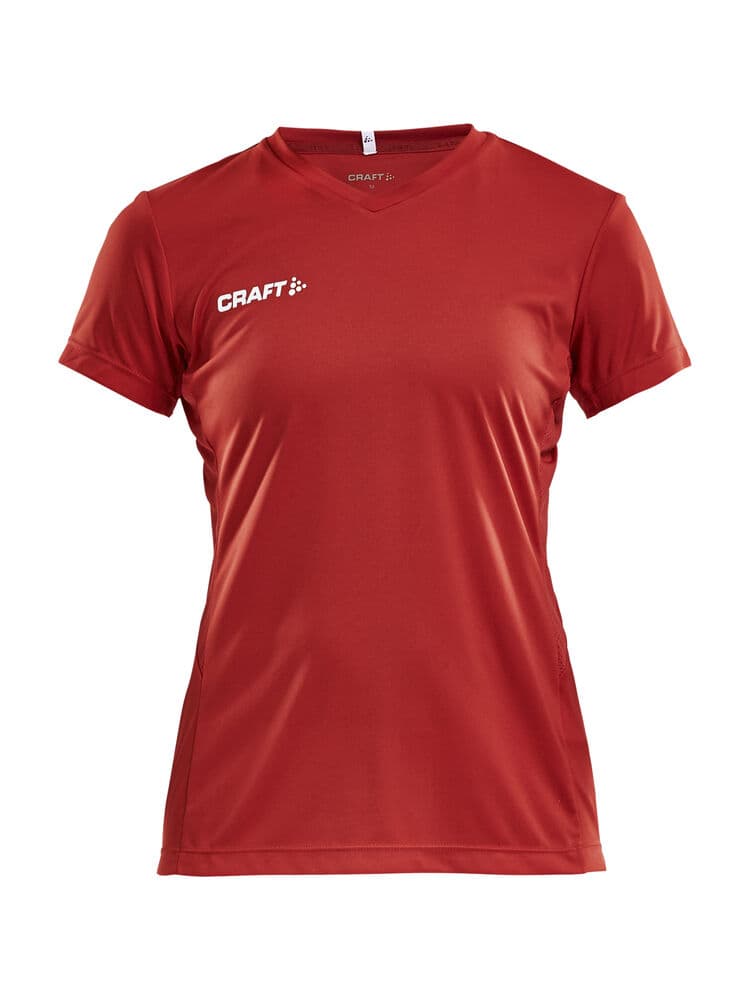 Craft Squad go jersey solid w coloris Rouge