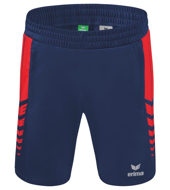 Short Worker Six Wings coloris Marine / Rouge