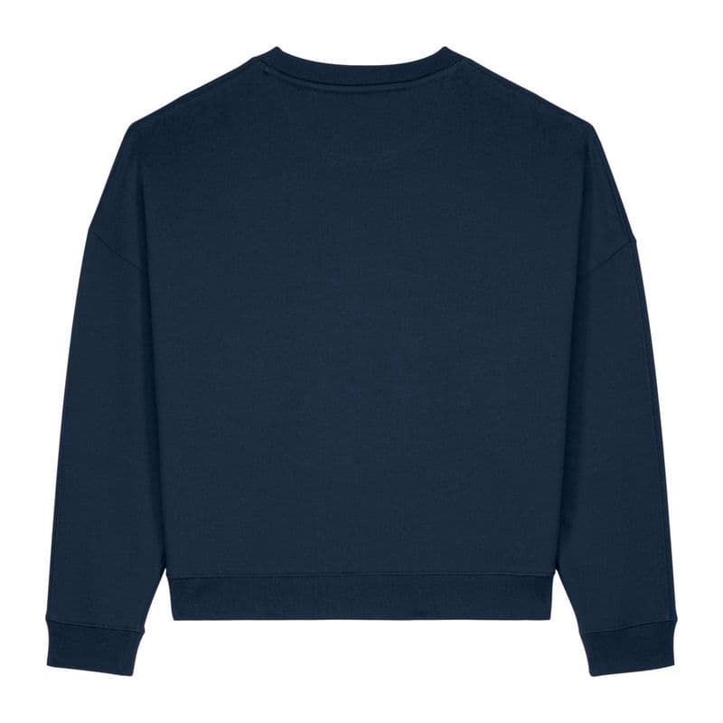 The Stella Lianna femme sweatshirt col rond coloris Bleu marine