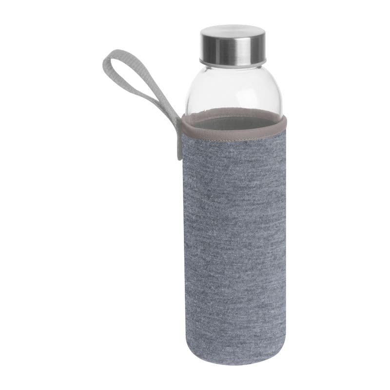 Bouteille en verre « Klagenfurt » coloris Gris