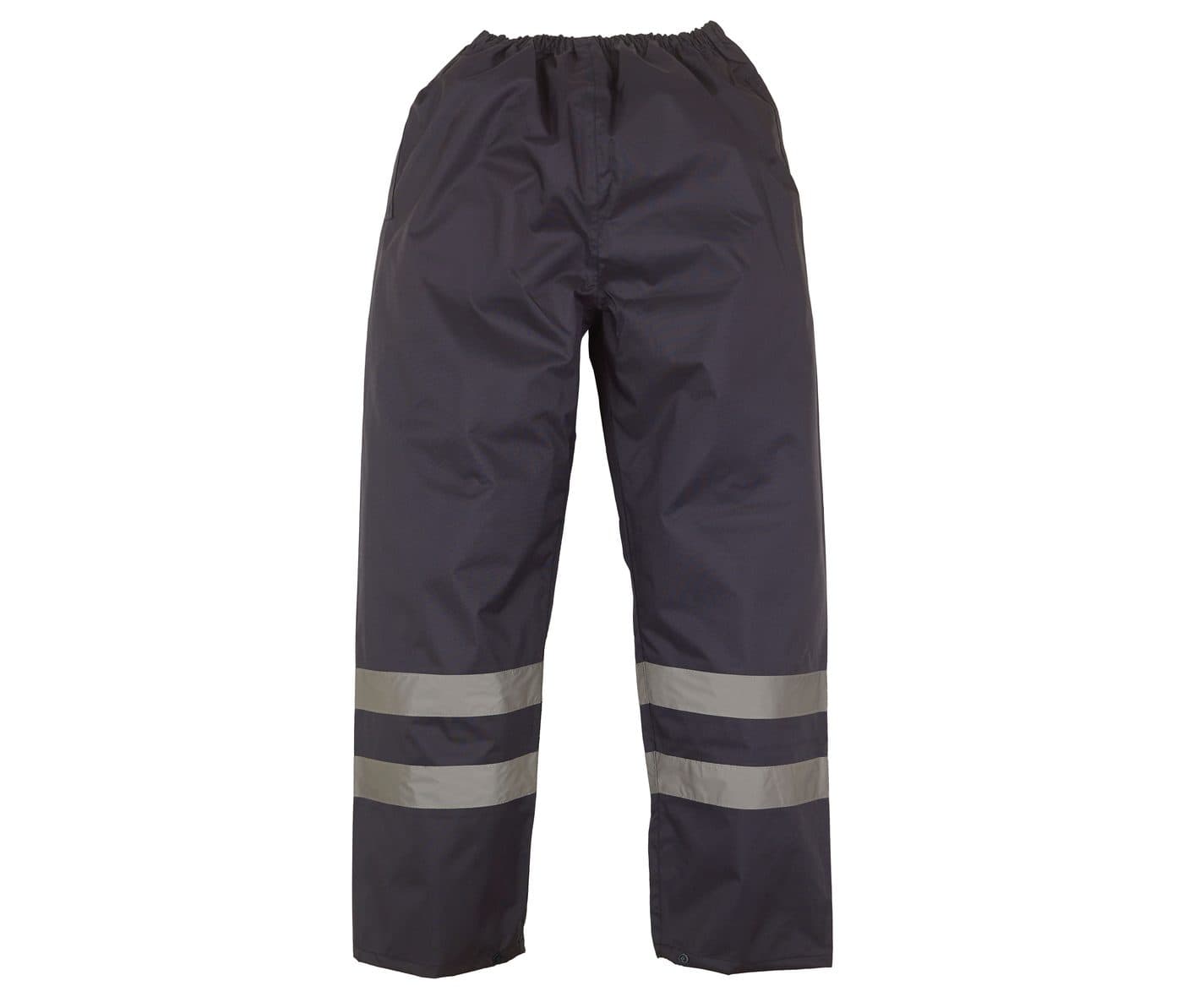 HI-VIS TWO-TONE WATERPROOF OVERTROUSERS coloris Marine
