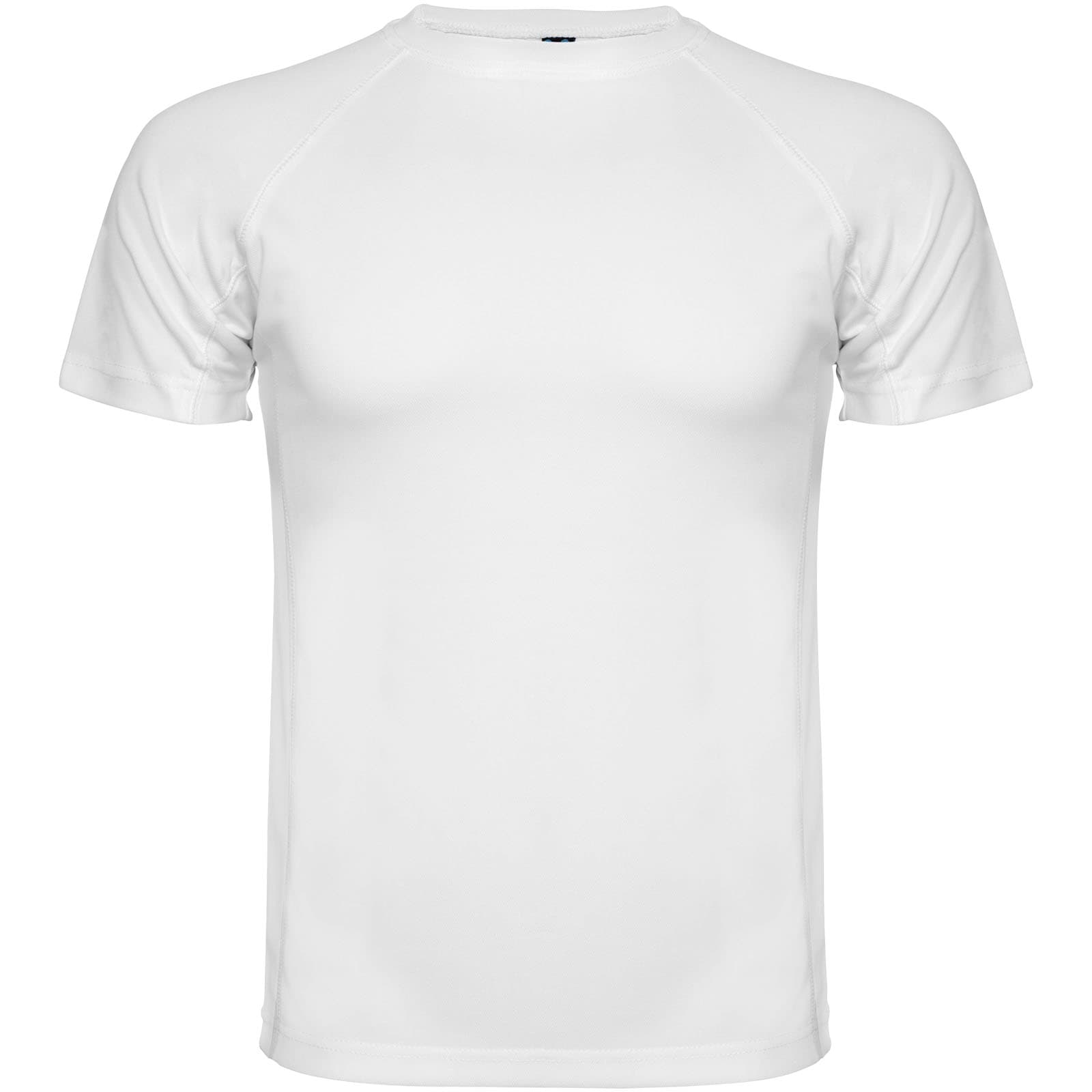 T-shirt de sport de 150 g/m² Montecarlo maille piquée à manches courtes pour homme coloris Blanc