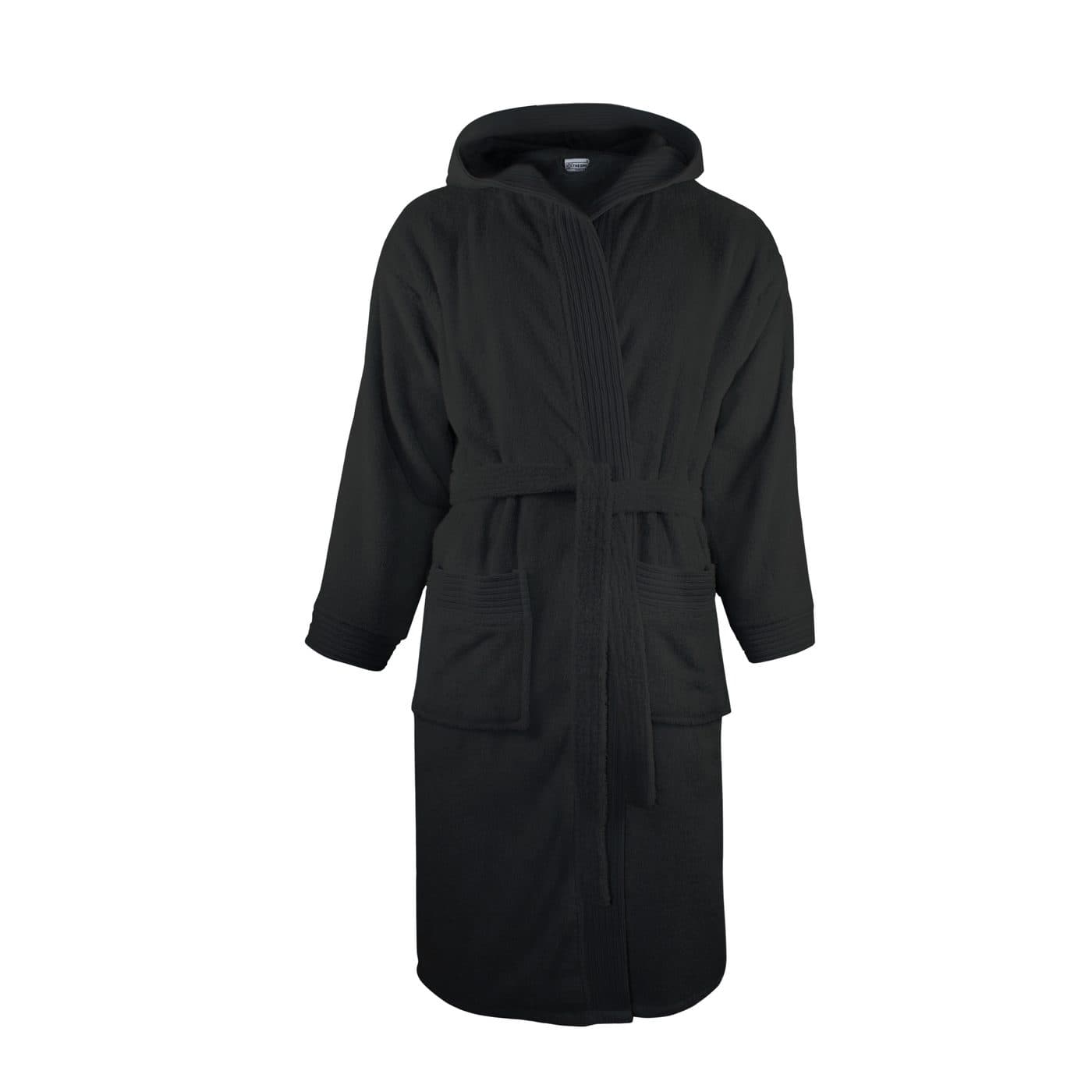BATHROBE HOODED coloris Noir