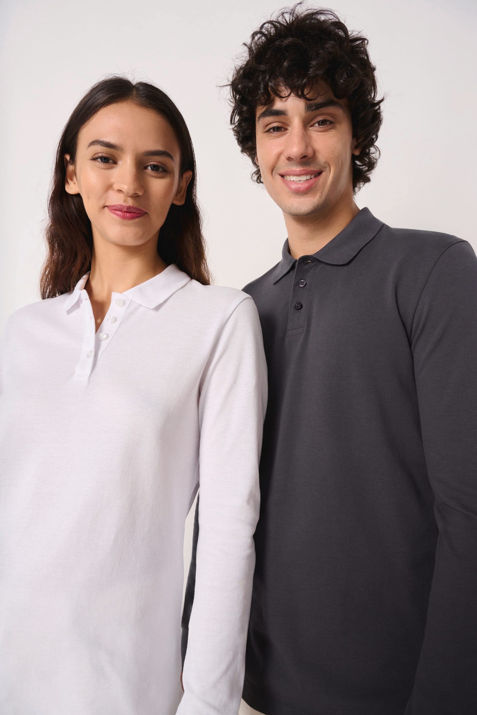 Polo piqué LSL femme en situation