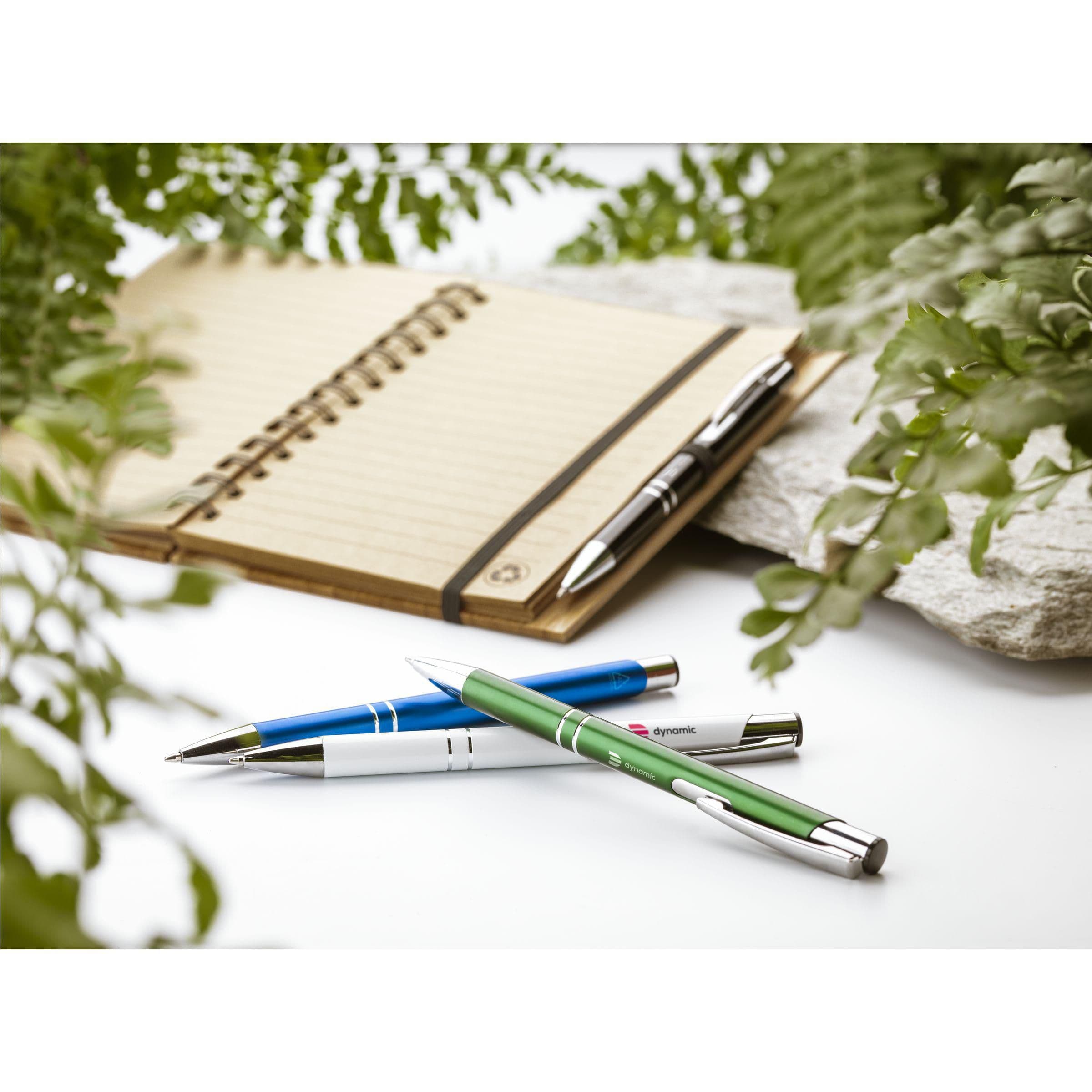Stylo Ebony aluminium recyclé en situation