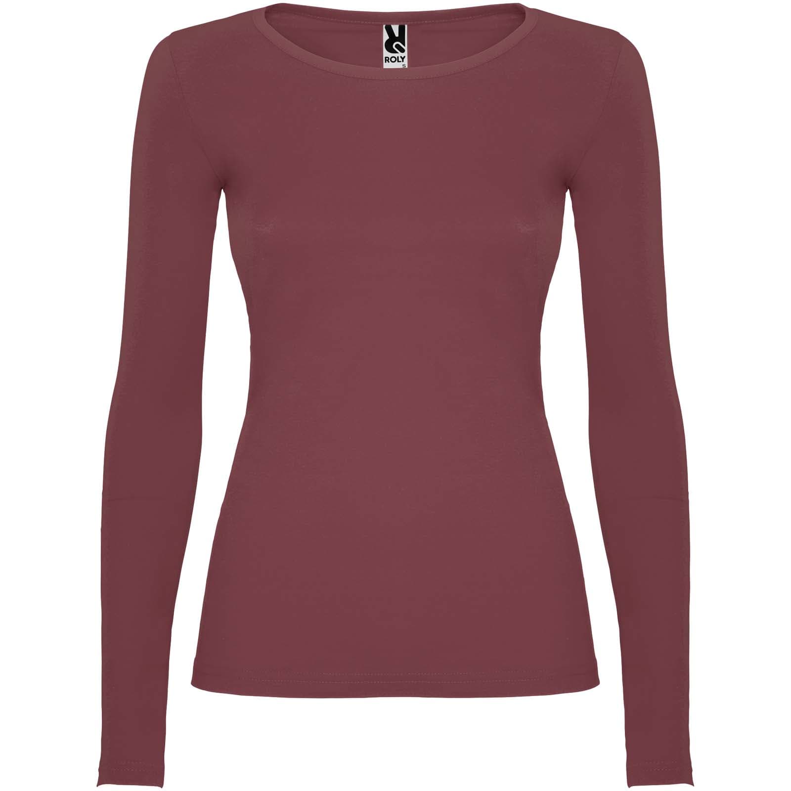 T-shirt de 160 g/m² Extreme à manches longues pour femme coloris Rouge baie