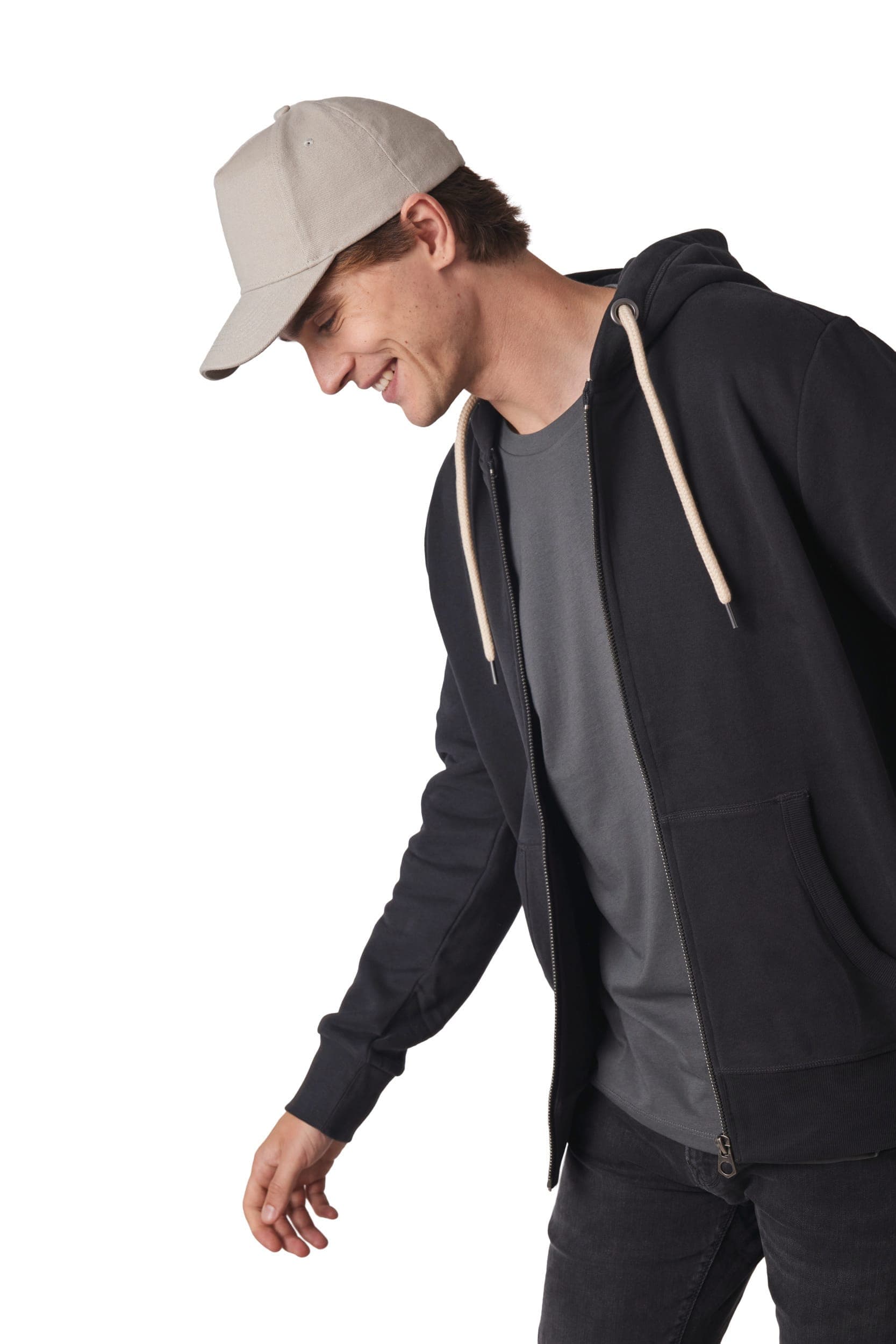 Casquette Baseball - 5 panneaux en situation