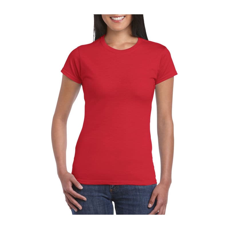 SOFTSTYLE® LADIES T-SHIRT coloris Rouge