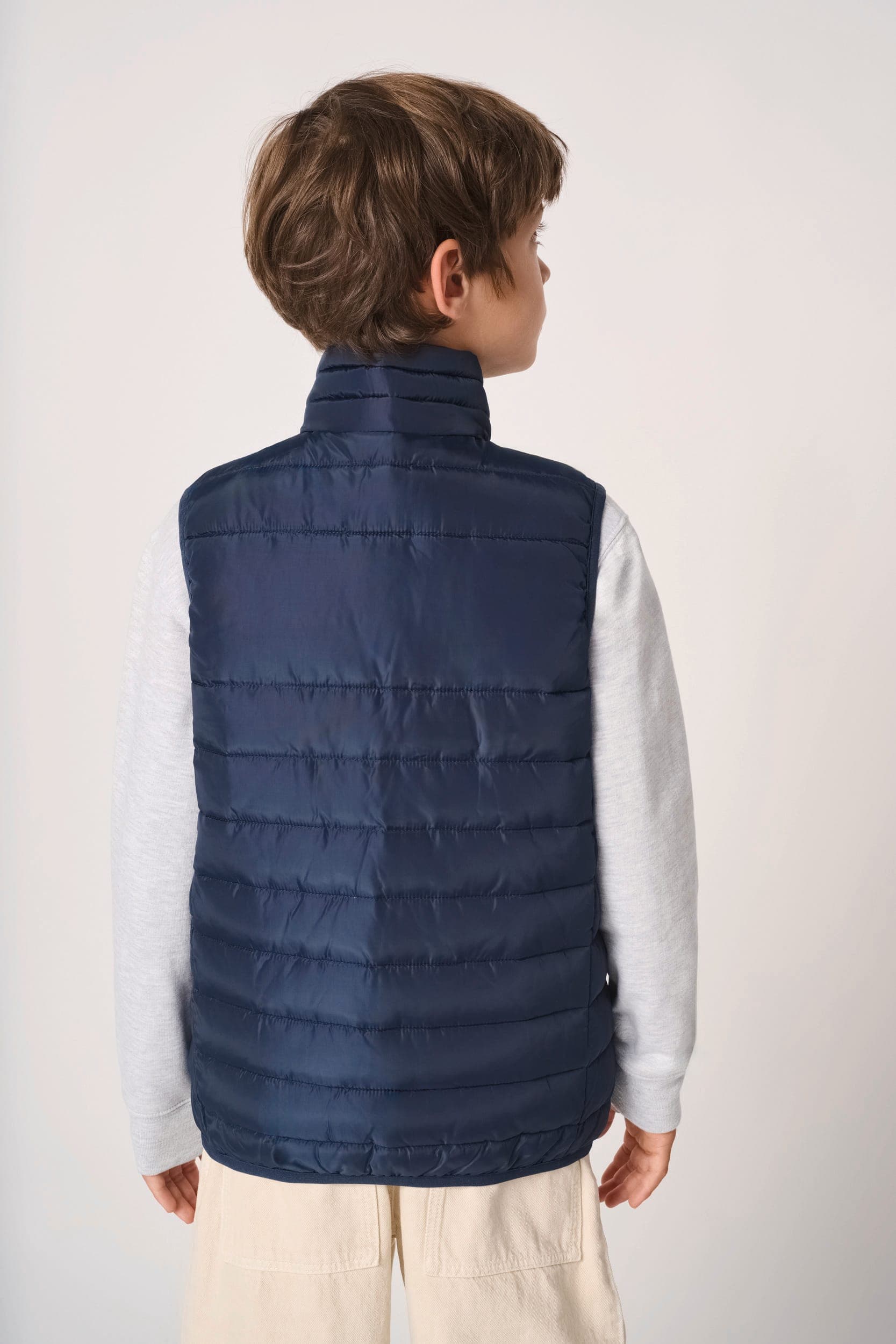 Bodywarmer matelassé enfant en situation