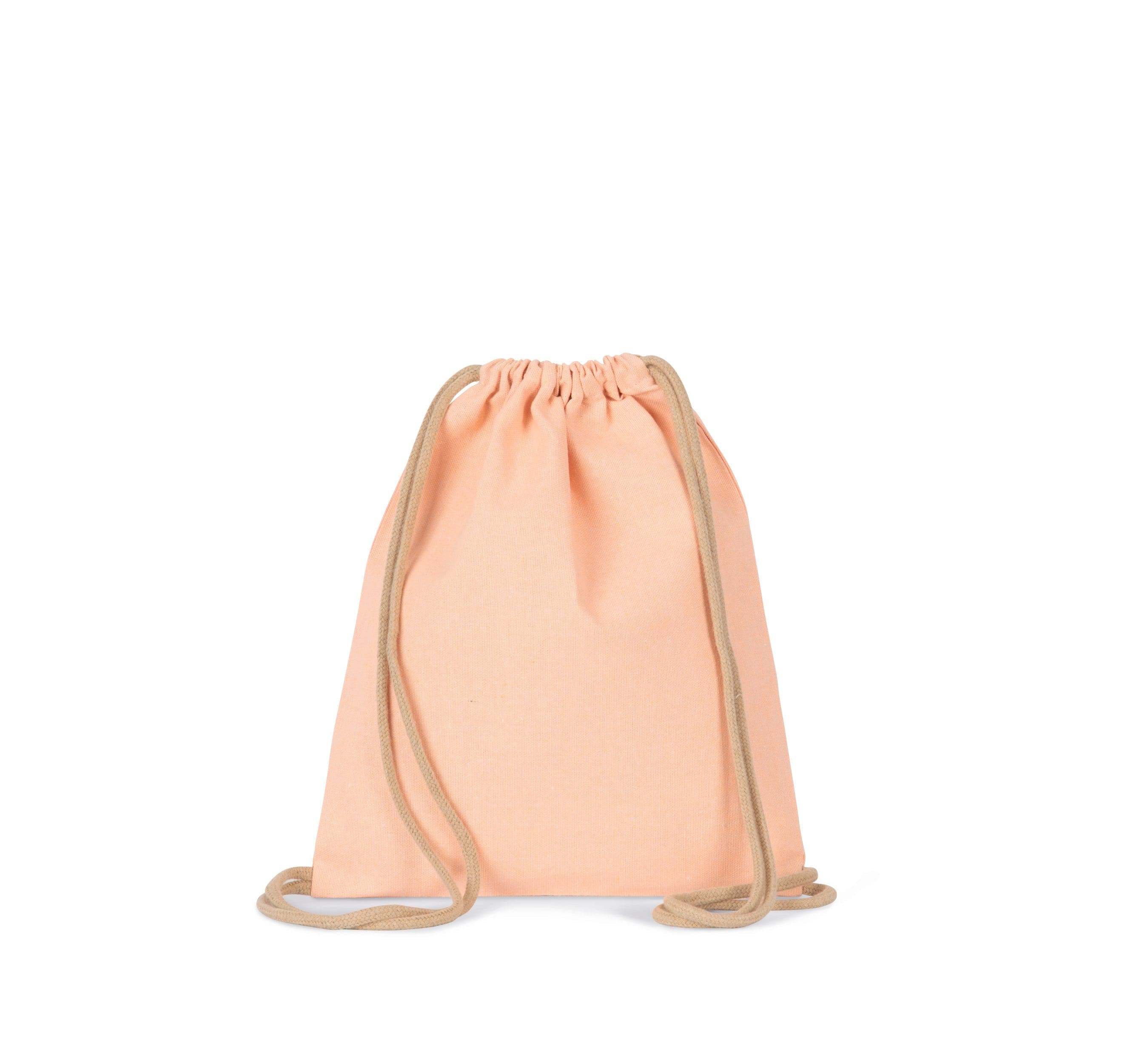 Petit sac à dos recyclé à cordon coulissant - Taille enfant en situation