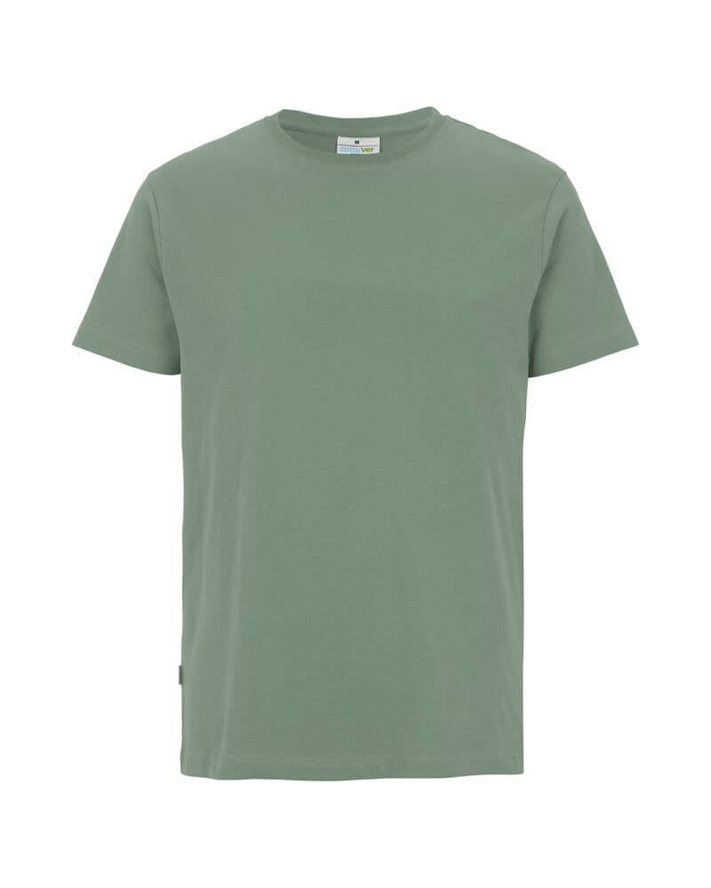T-SHIRT HOMME - CERTIFIÉ GOTS coloris Vert aloe