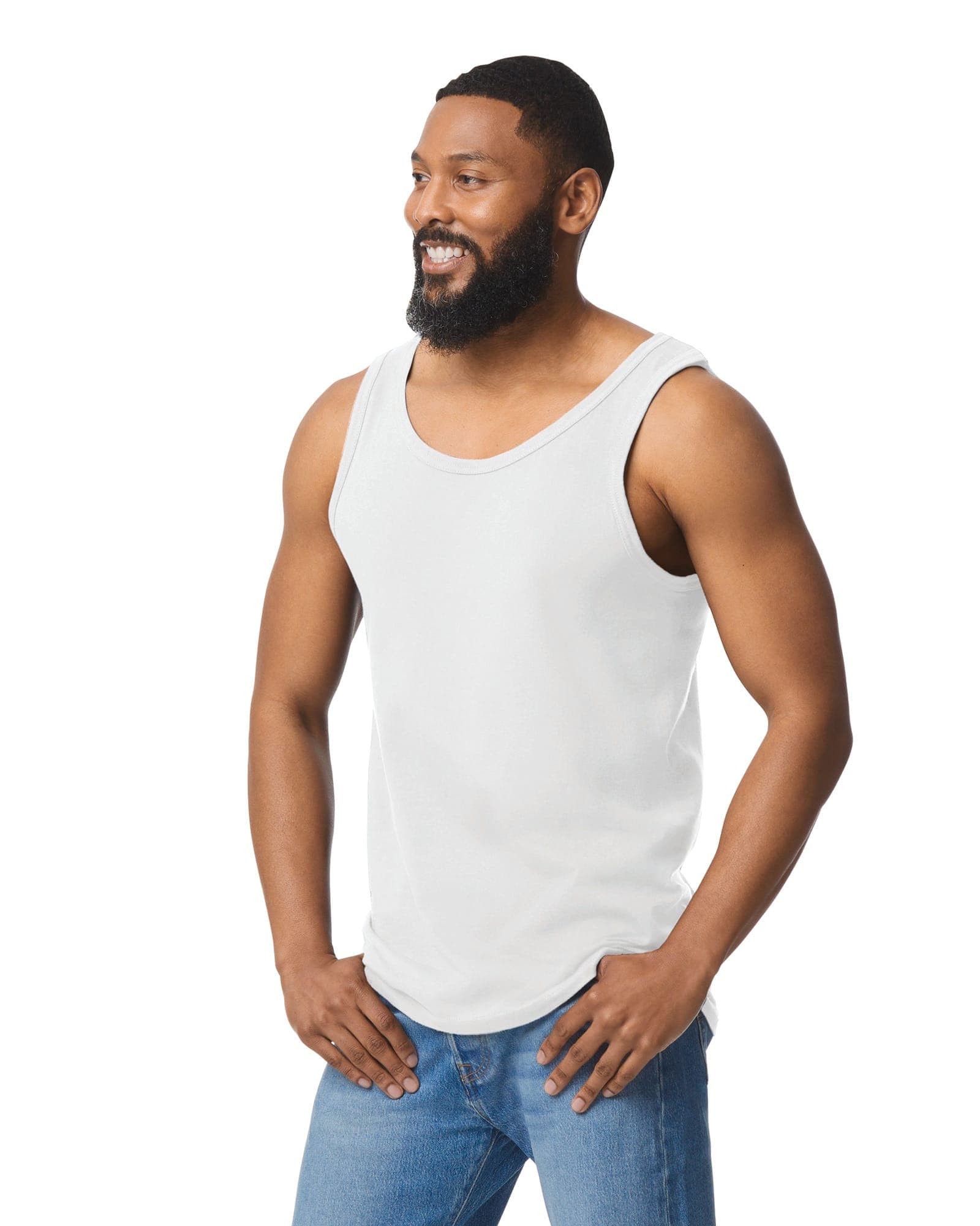 Débardeur homme Softstyle en situation