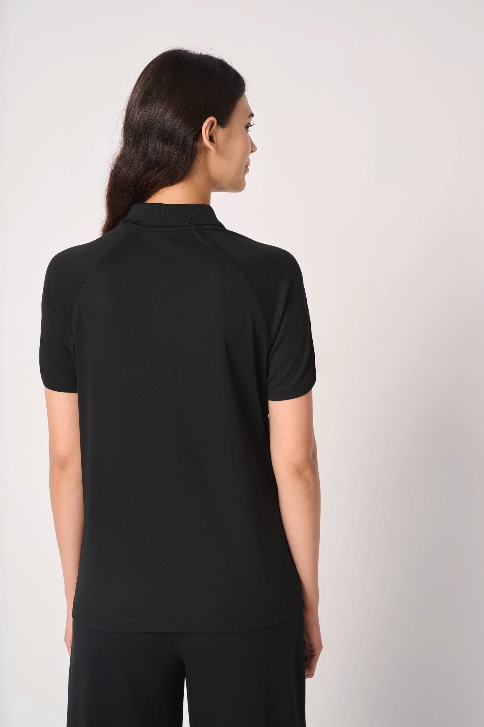 Polo sport femme en situation