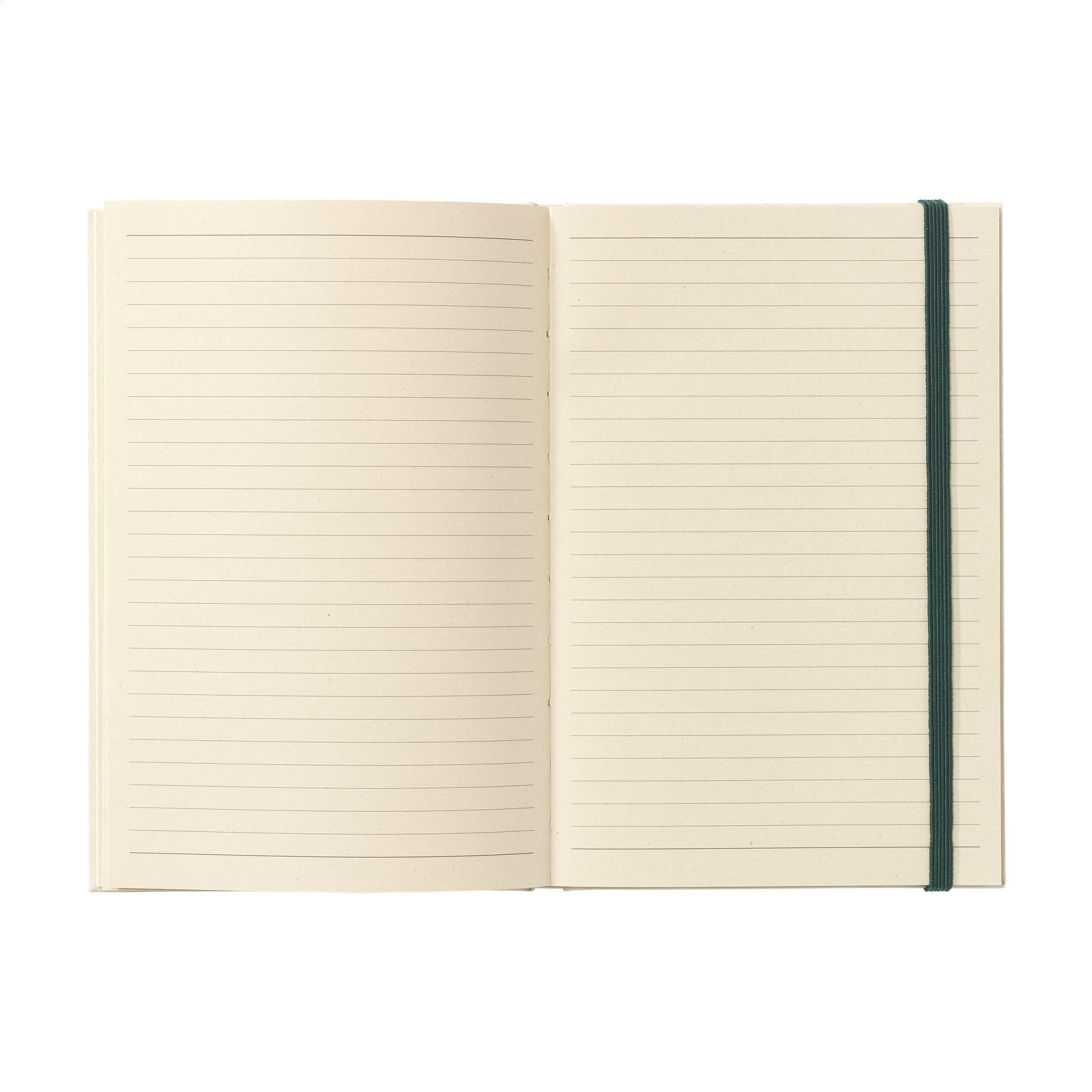 Carnet de notes Bagasse canne à sucre A5 en situation