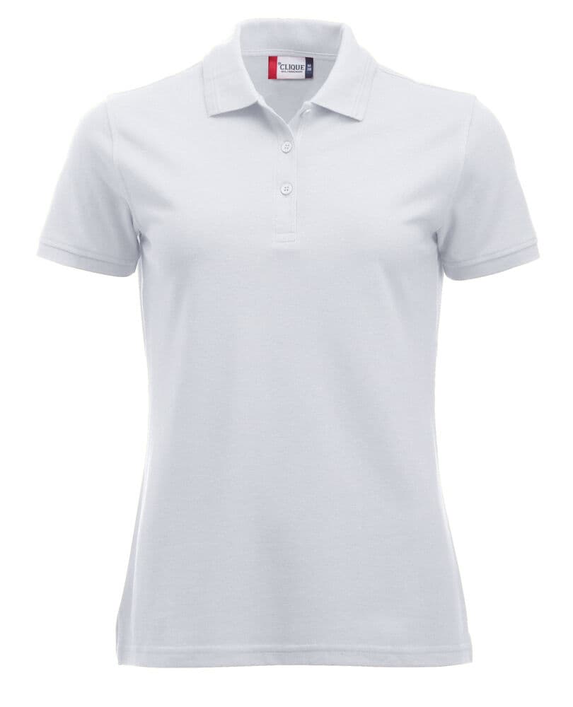 Clique Manhattan Women Polo coloris Blanc