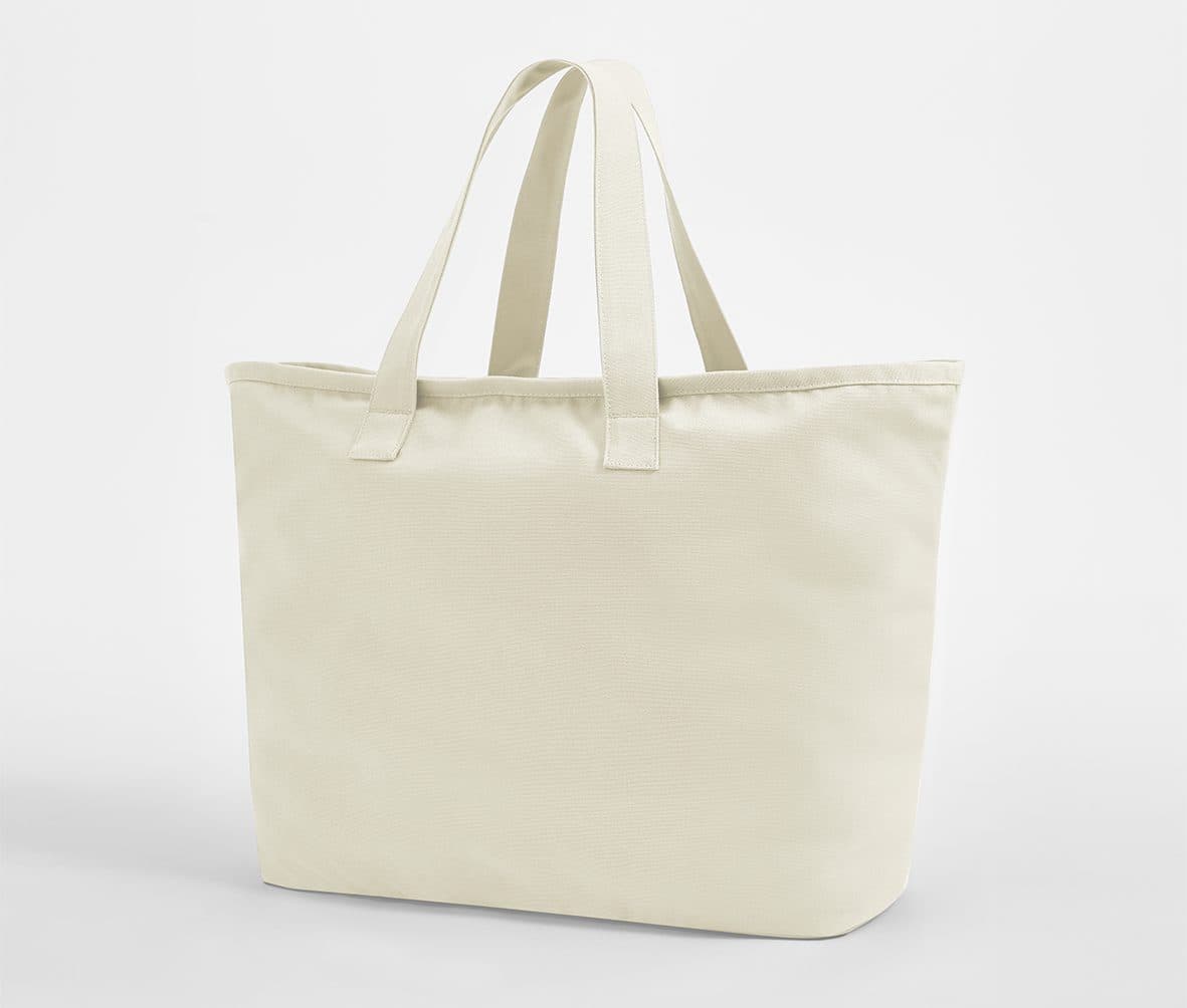 OVERSIZED HEAVY DUTY CANVAS TOTE BAG coloris Naturel