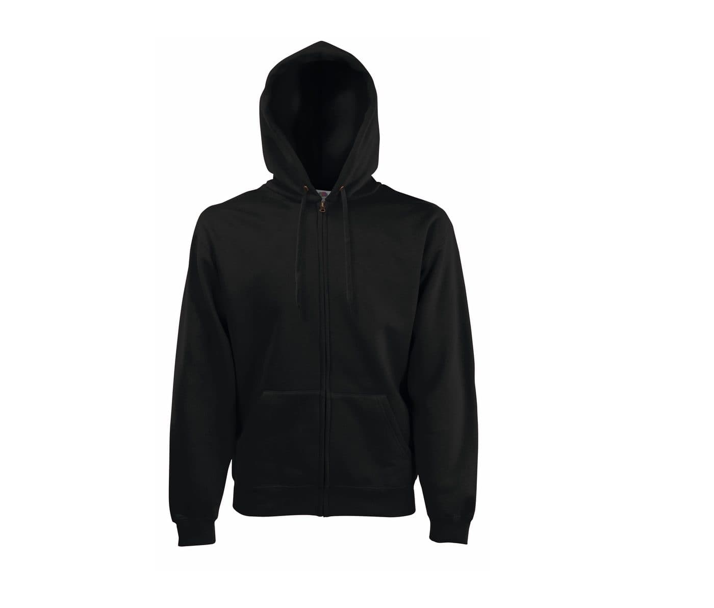 PREMIUM HOODED SWEAT JACKET coloris Noir