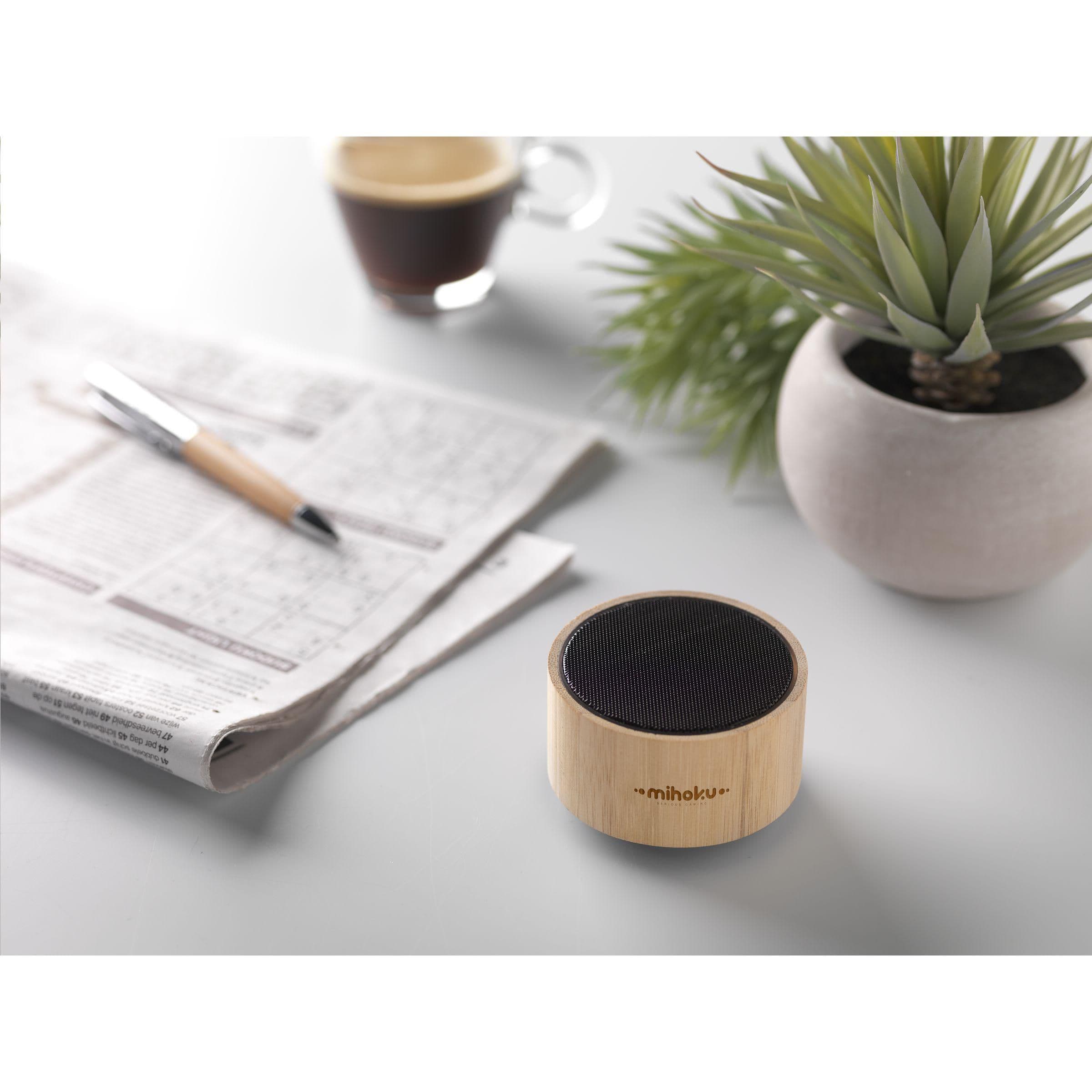 Enceinte sans fil Wave Bamboo en situation