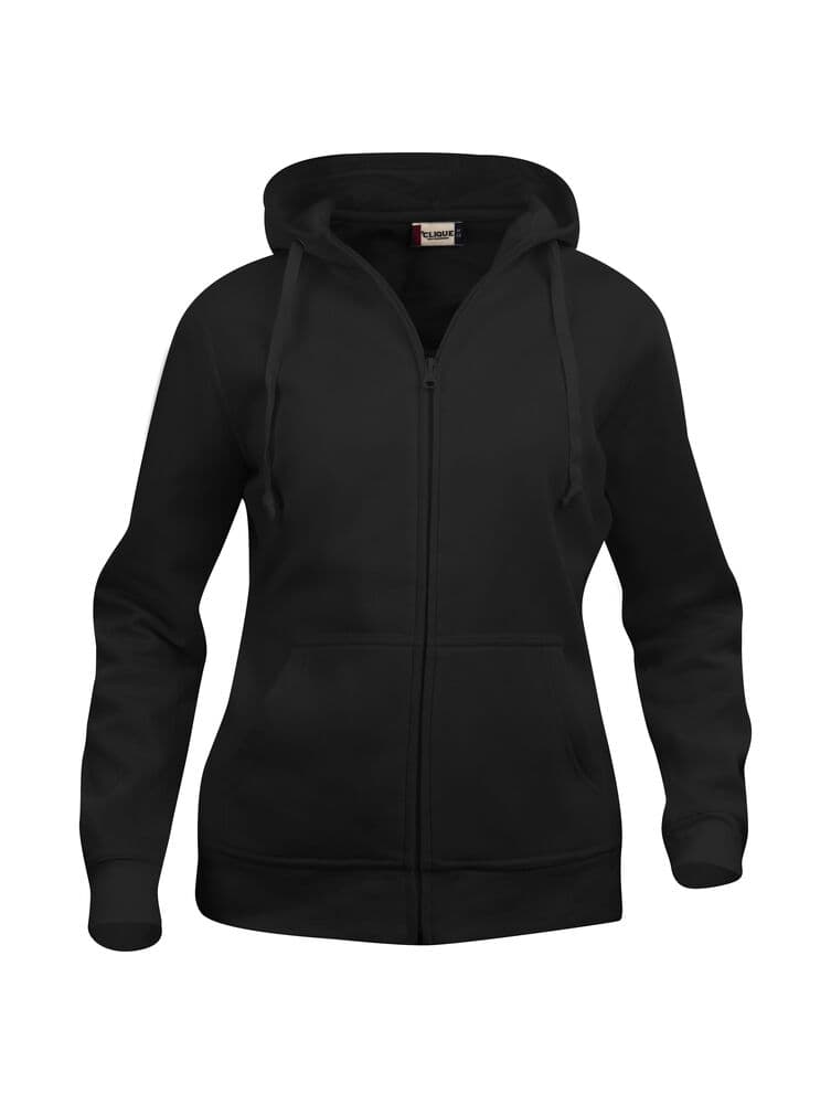 Clique Basic Hoody Full Zip Women coloris Noir